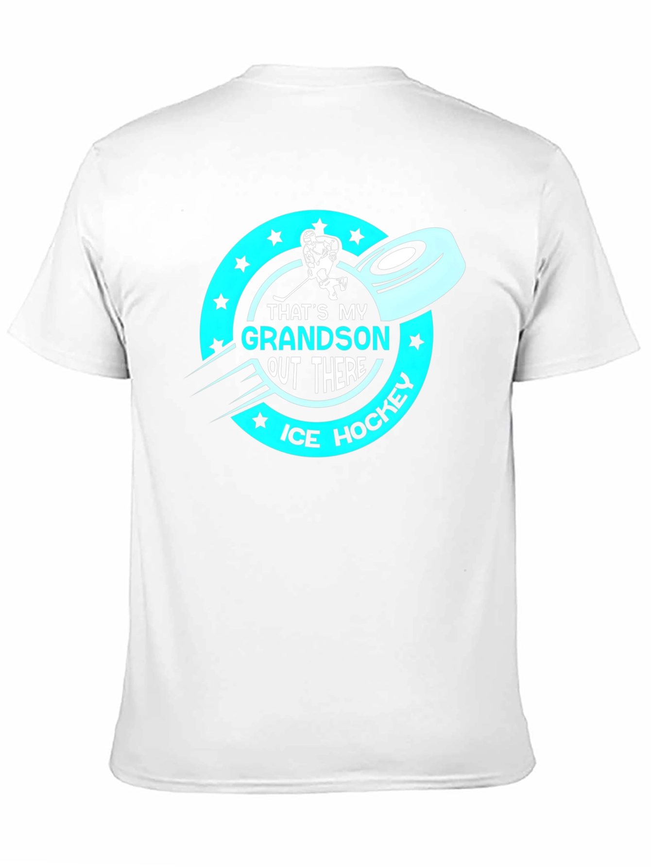 Thats My Grandson Out There Ice Hockey T-Shirt