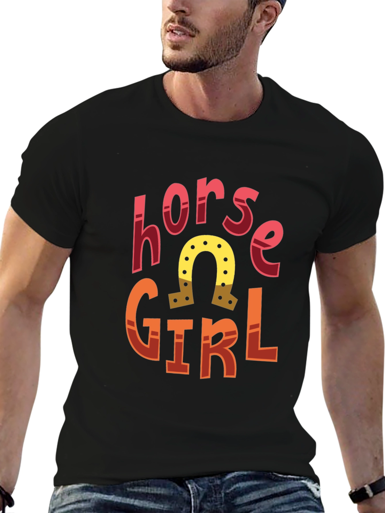 Horse Girl Graphic Tee - Western Style