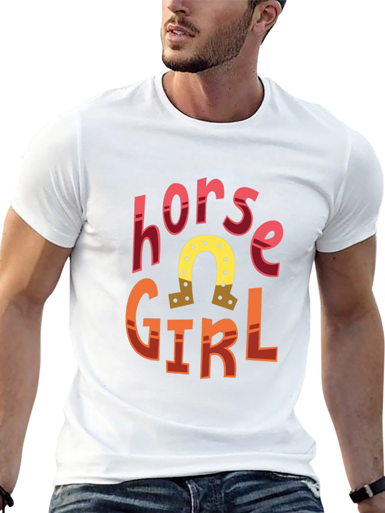 Horse Girl Graphic Tee - Western Style