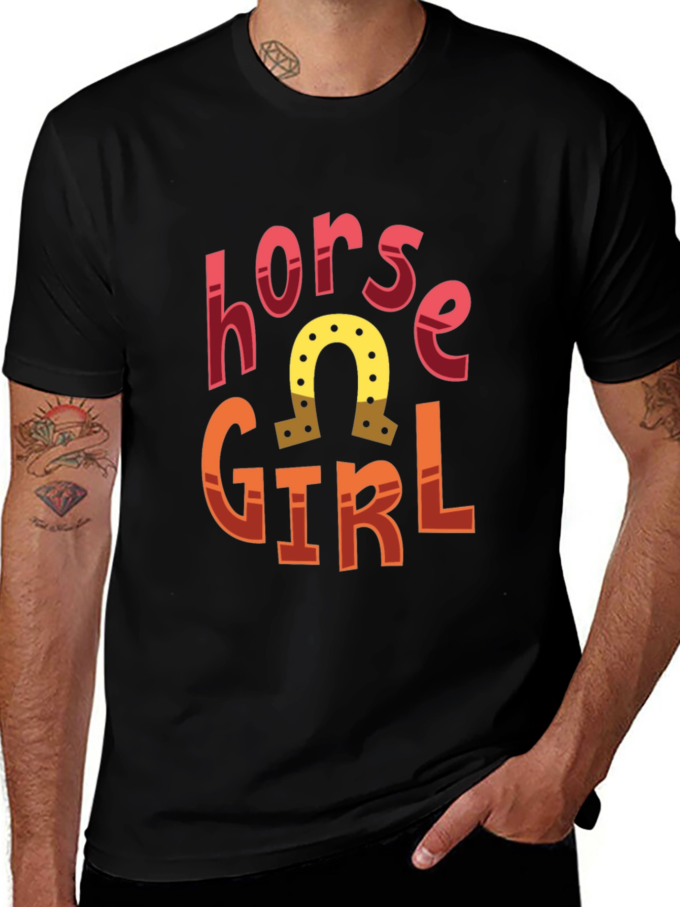 Horse Girl Graphic Tee - Western Style