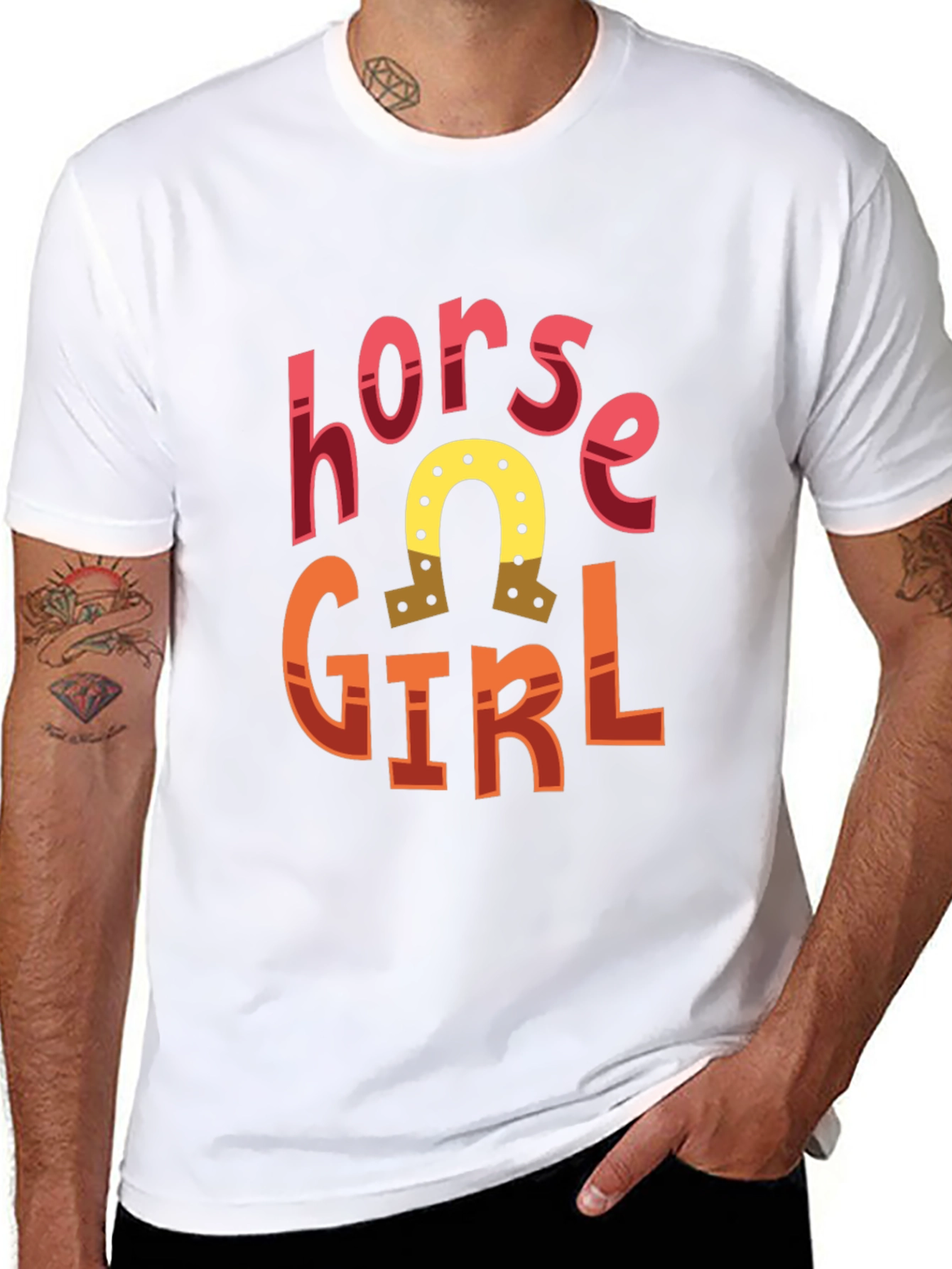 Horse Girl Graphic Tee - Western Style