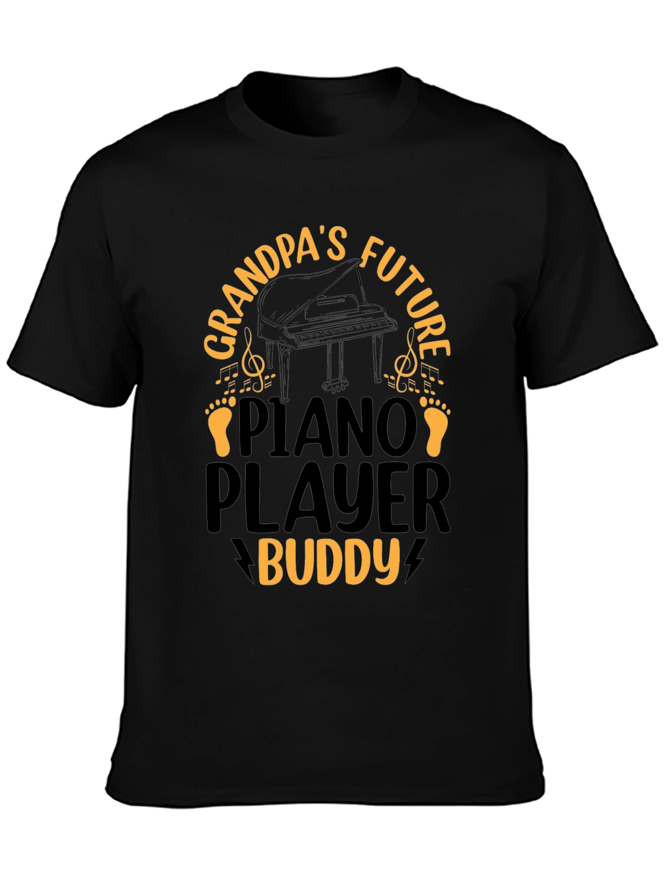 Grandpas Future Piano Player Buddy T-Shirt