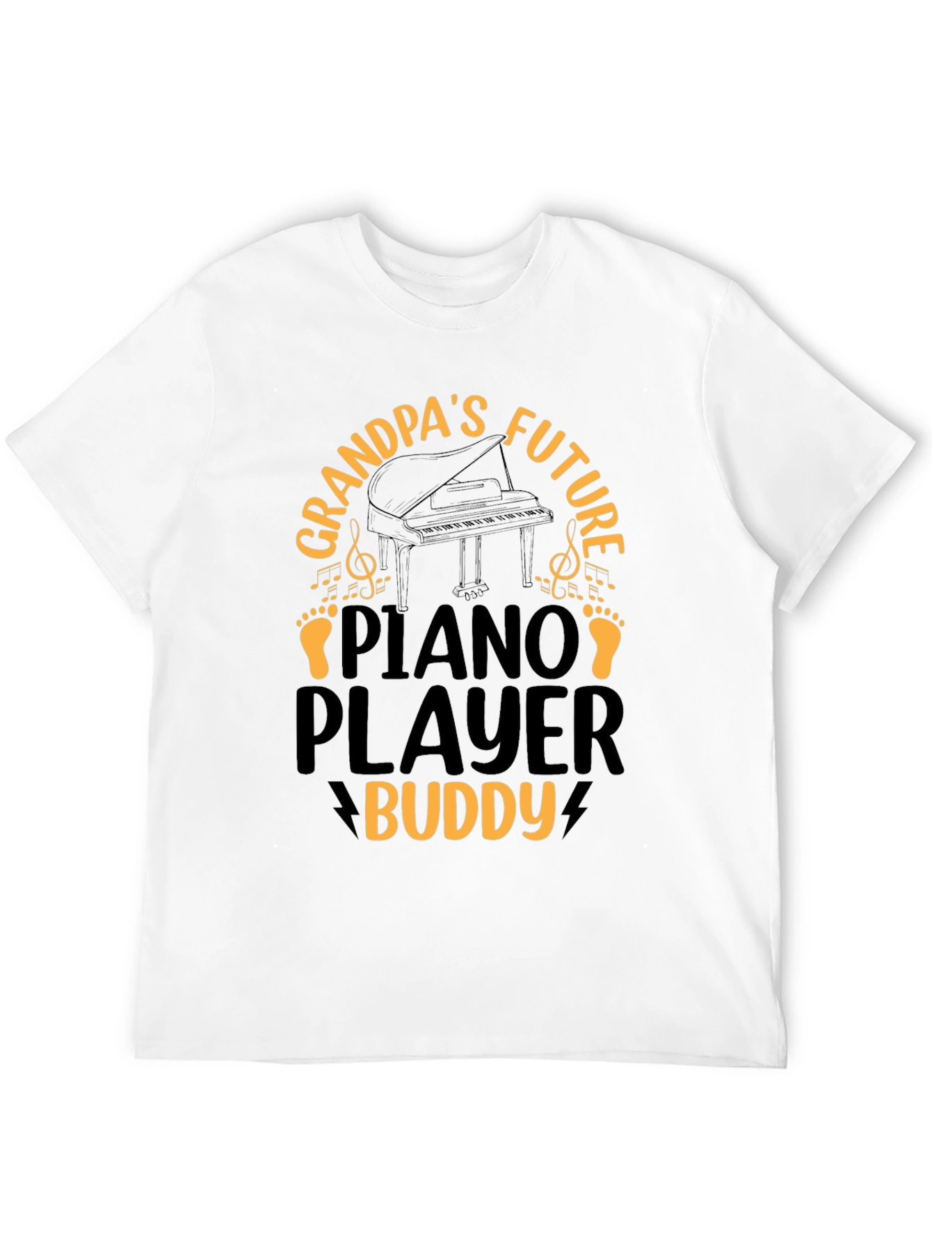 Grandpas Future Piano Player Buddy T-Shirt