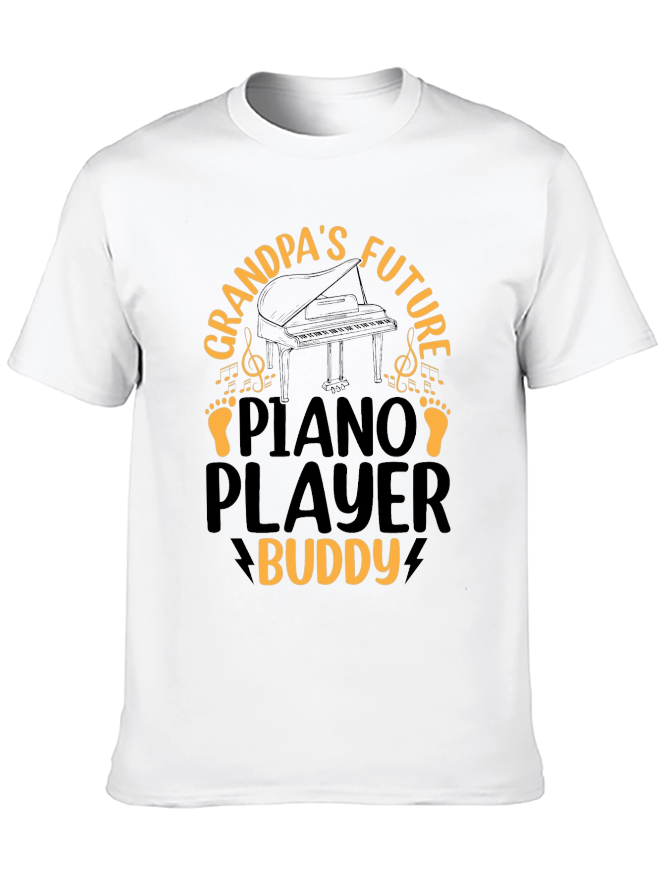 Grandpas Future Piano Player Buddy T-Shirt