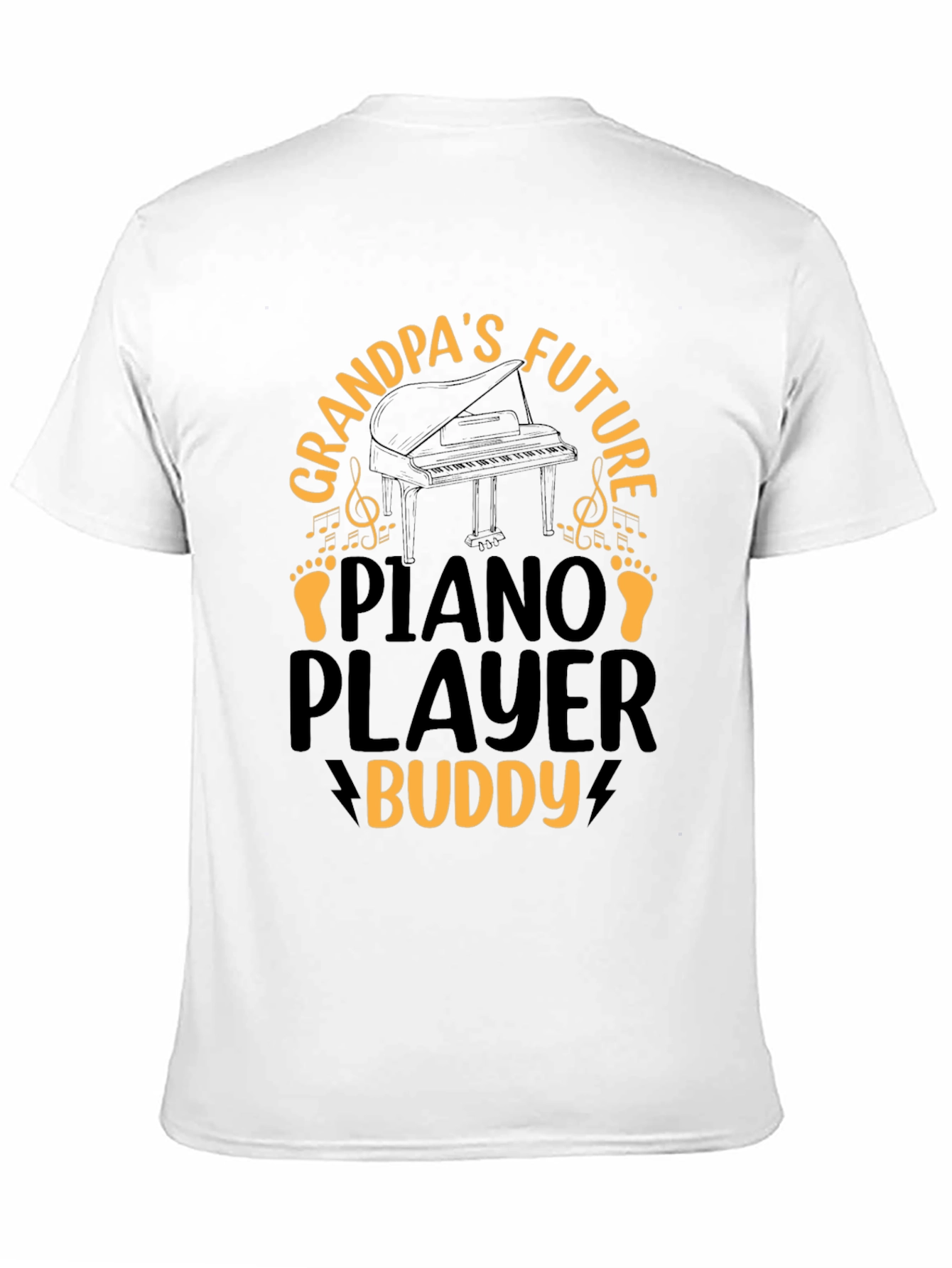 Grandpas Future Piano Player Buddy T-Shirt