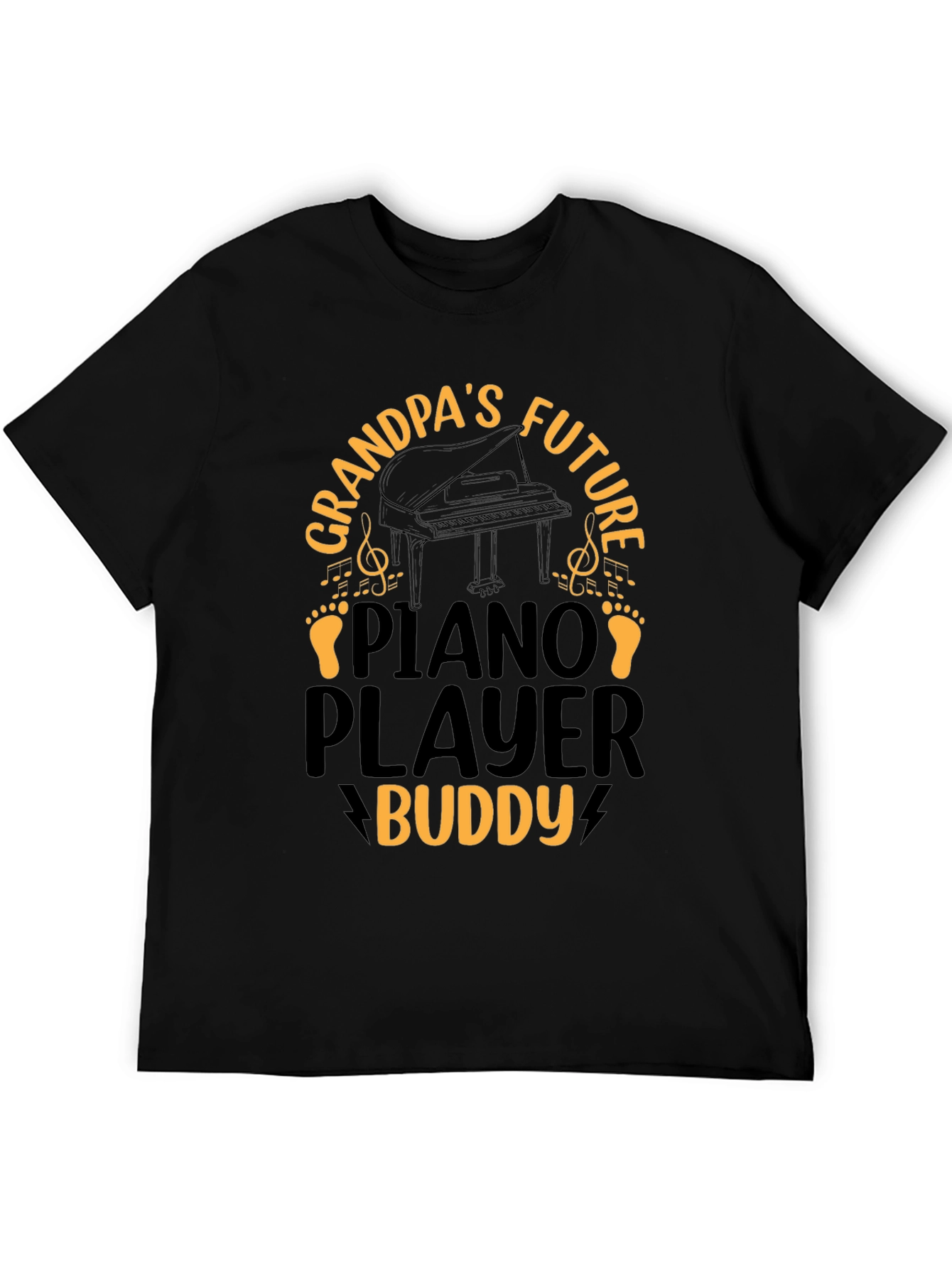 Grandpas Future Piano Player Buddy T-Shirt
