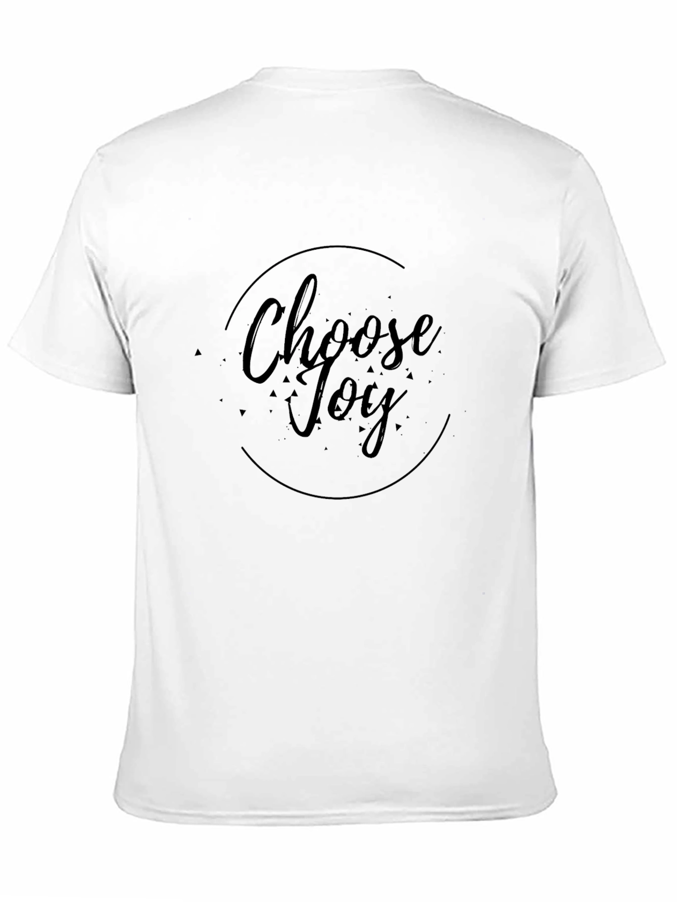 Choose Joy Black Graphic T-Shirt
