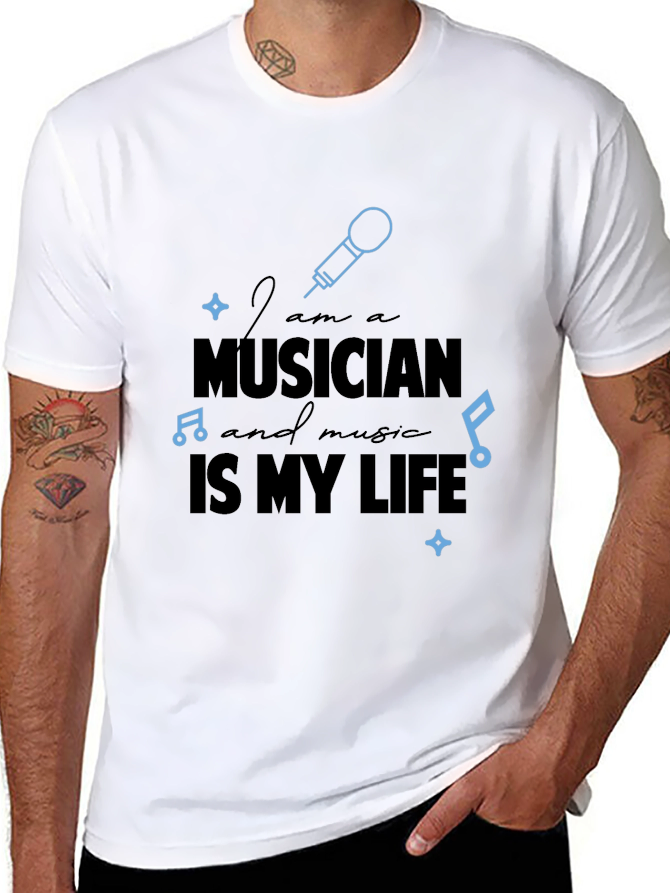 Musician Life T-Shirt - Music Lover Tee