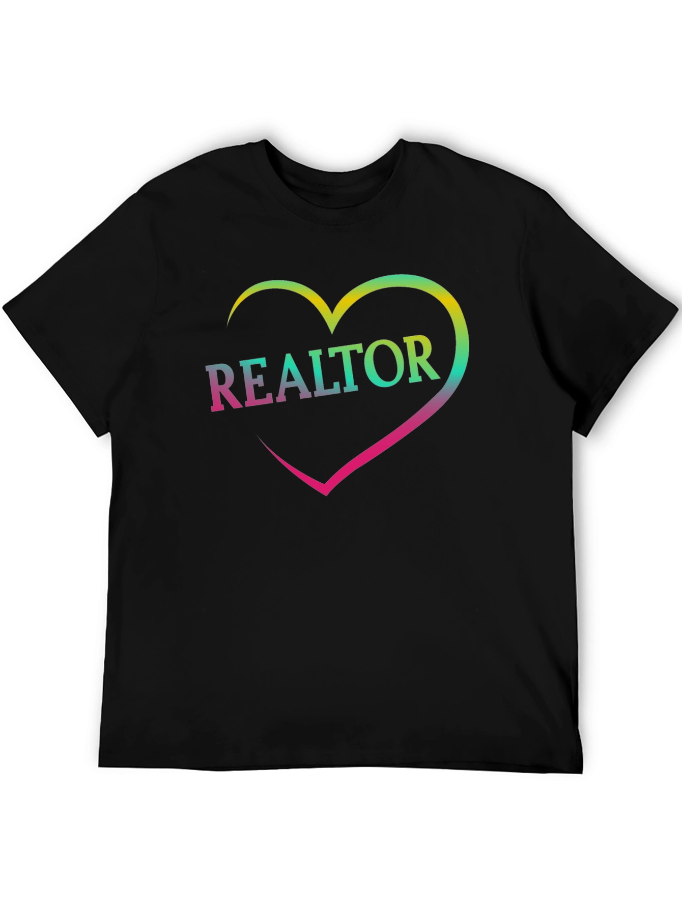 Realtor Heart T-Shirt - Stylish Real Estate Apparel