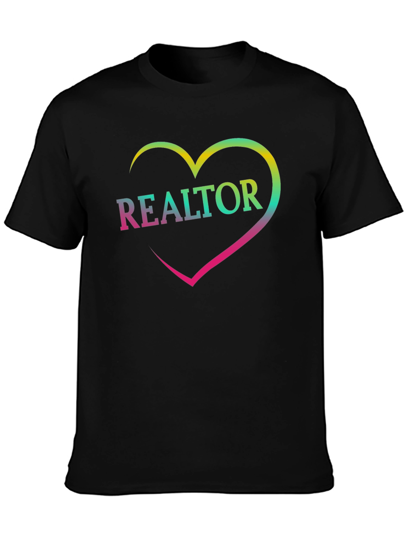 Realtor Heart T-Shirt - Stylish Real Estate Apparel