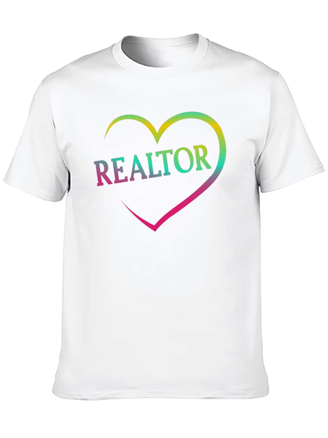 Realtor Heart T-Shirt - Stylish Real Estate Apparel