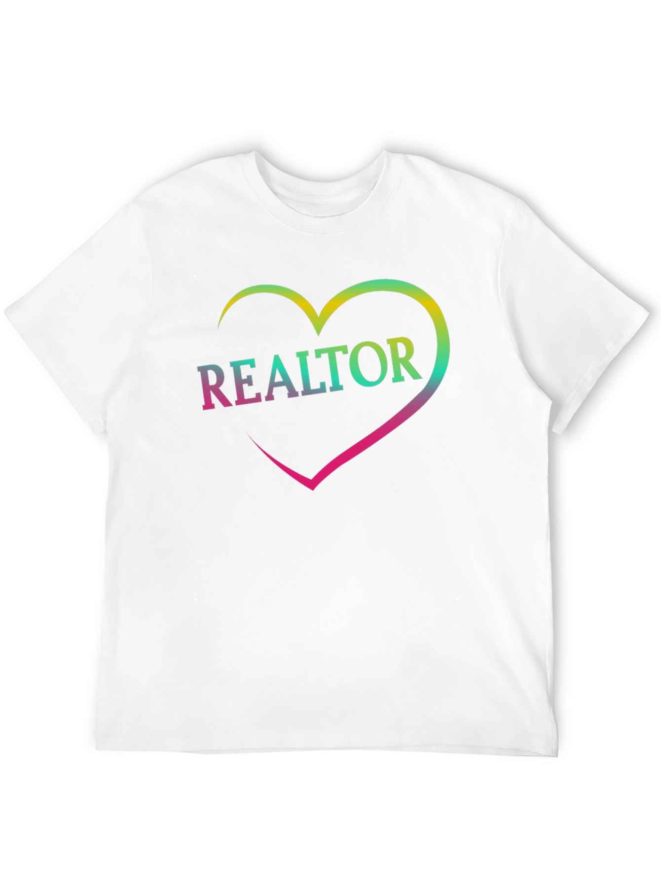 Realtor Heart T-Shirt - Stylish Real Estate Apparel