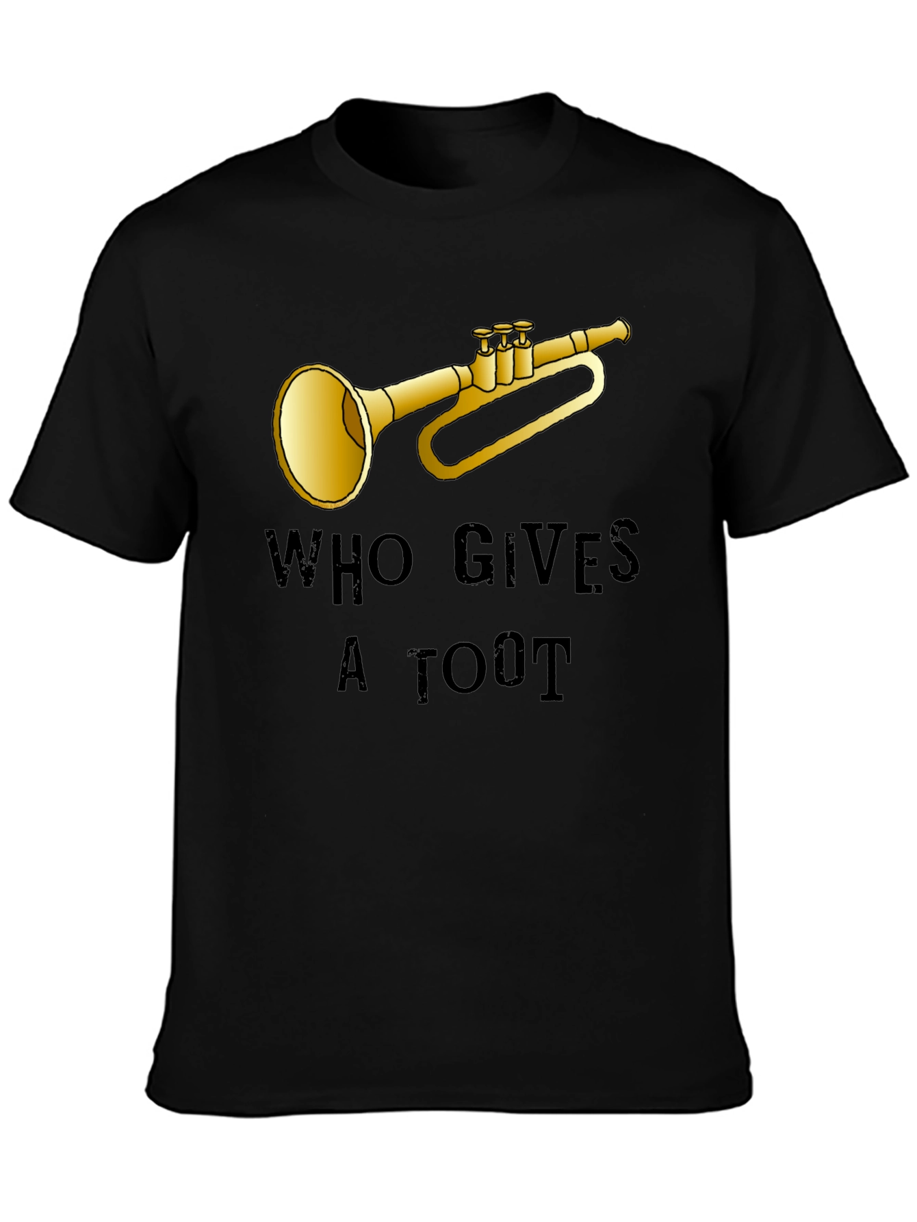 Who Gives a Toot T-Shirt - Funny Music Tee