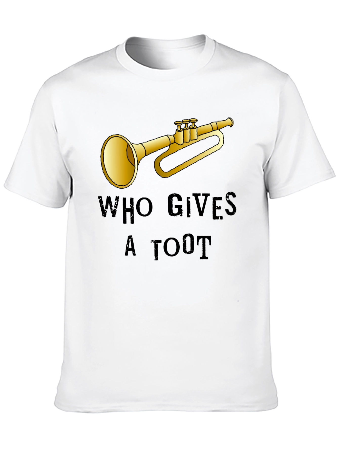 Who Gives a Toot T-Shirt - Funny Music Tee
