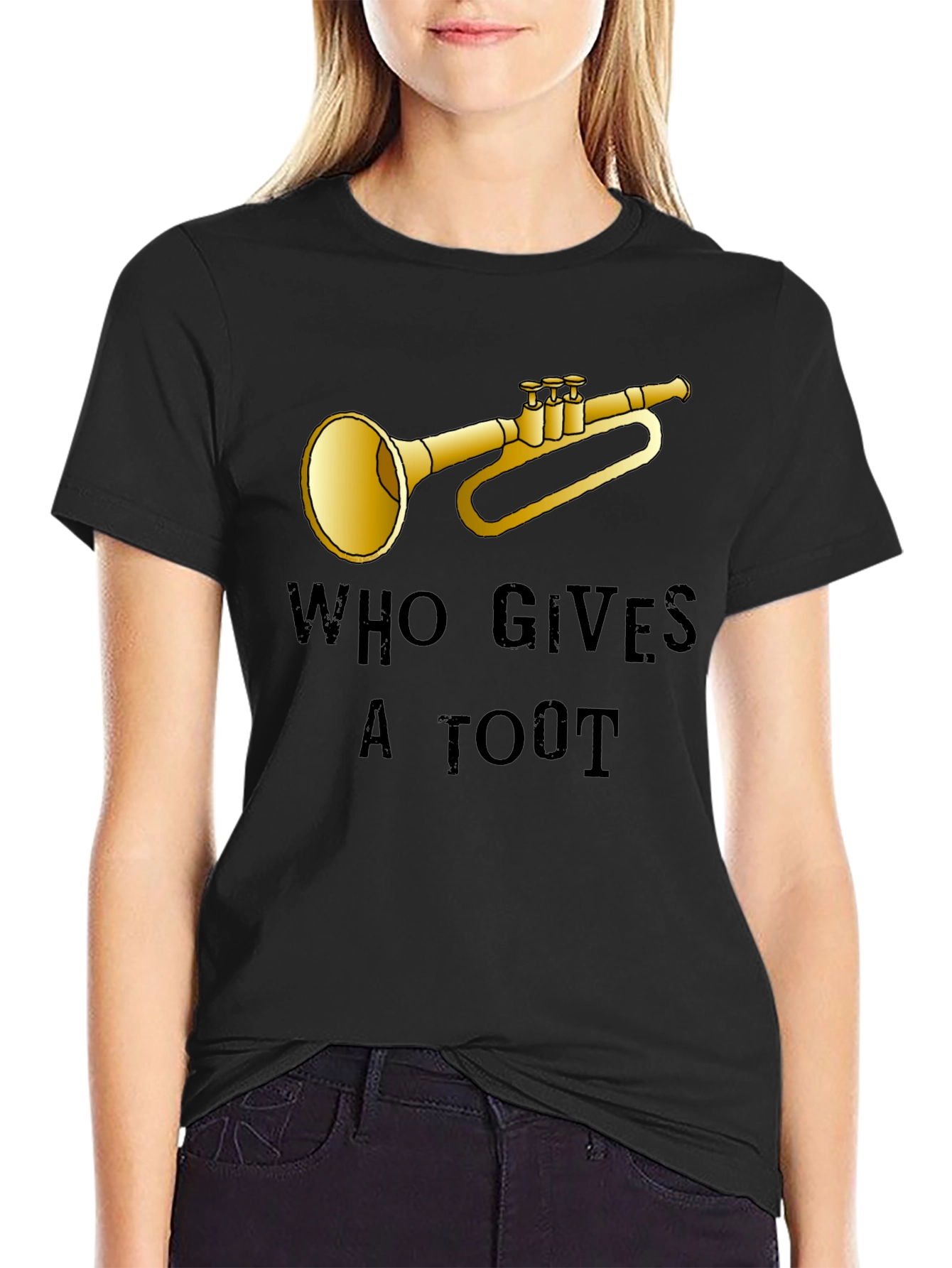 Who Gives a Toot T-Shirt - Funny Music Tee