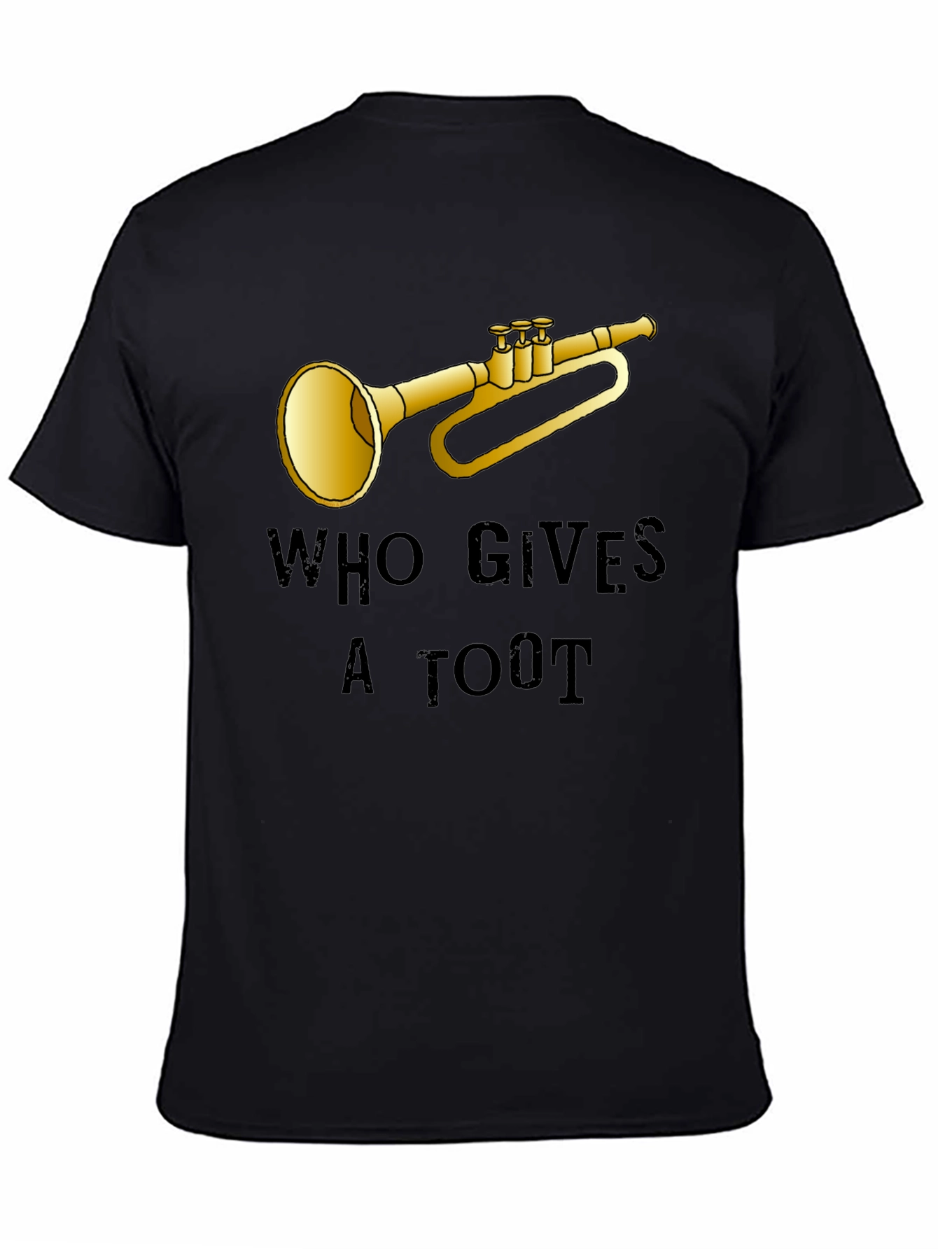 Who Gives a Toot T-Shirt - Funny Music Tee
