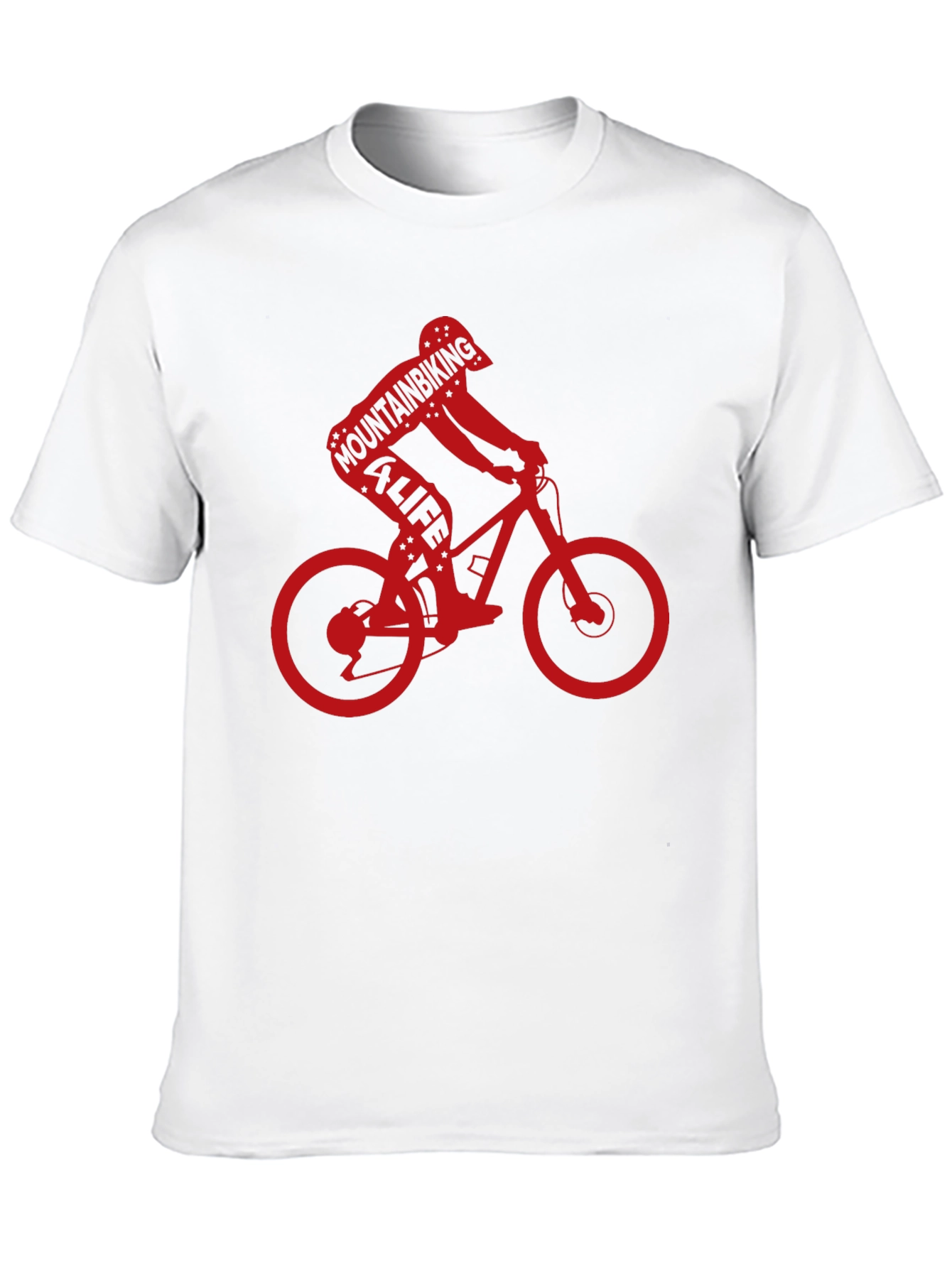 Mountain Biking 4 Life Black T-Shirt