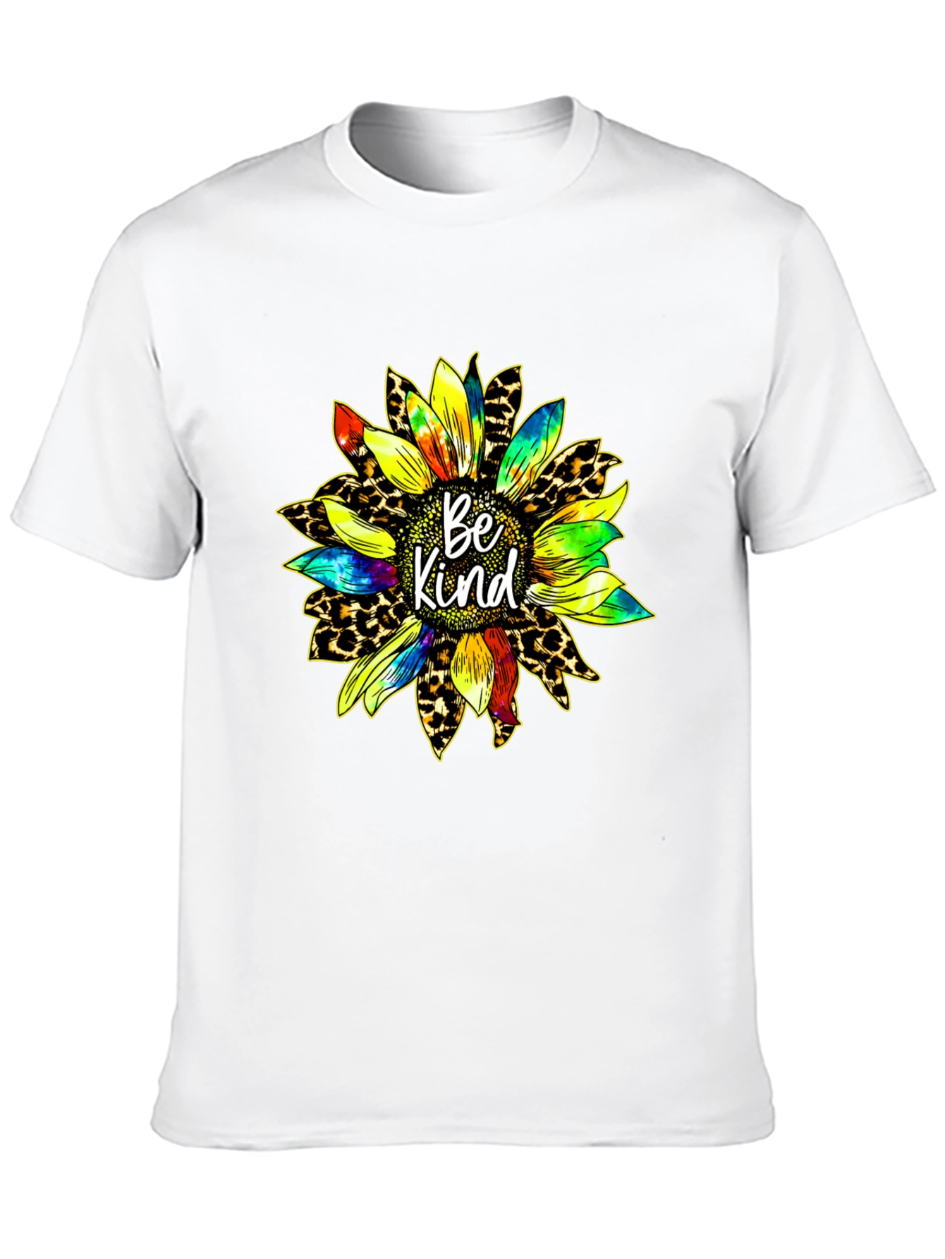 Be Kind Sunflower Graphic T-Shirt