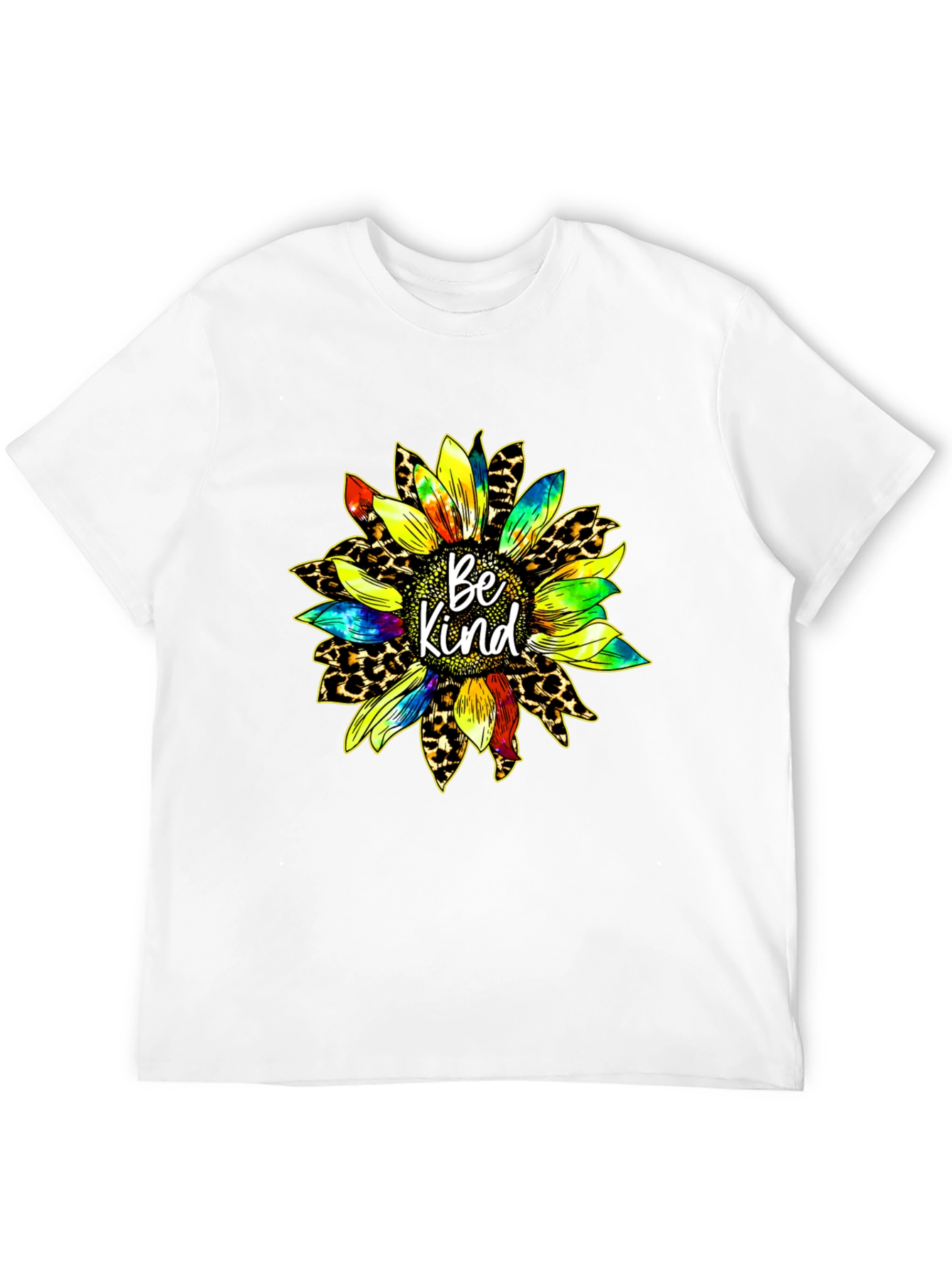 Be Kind Sunflower Graphic T-Shirt