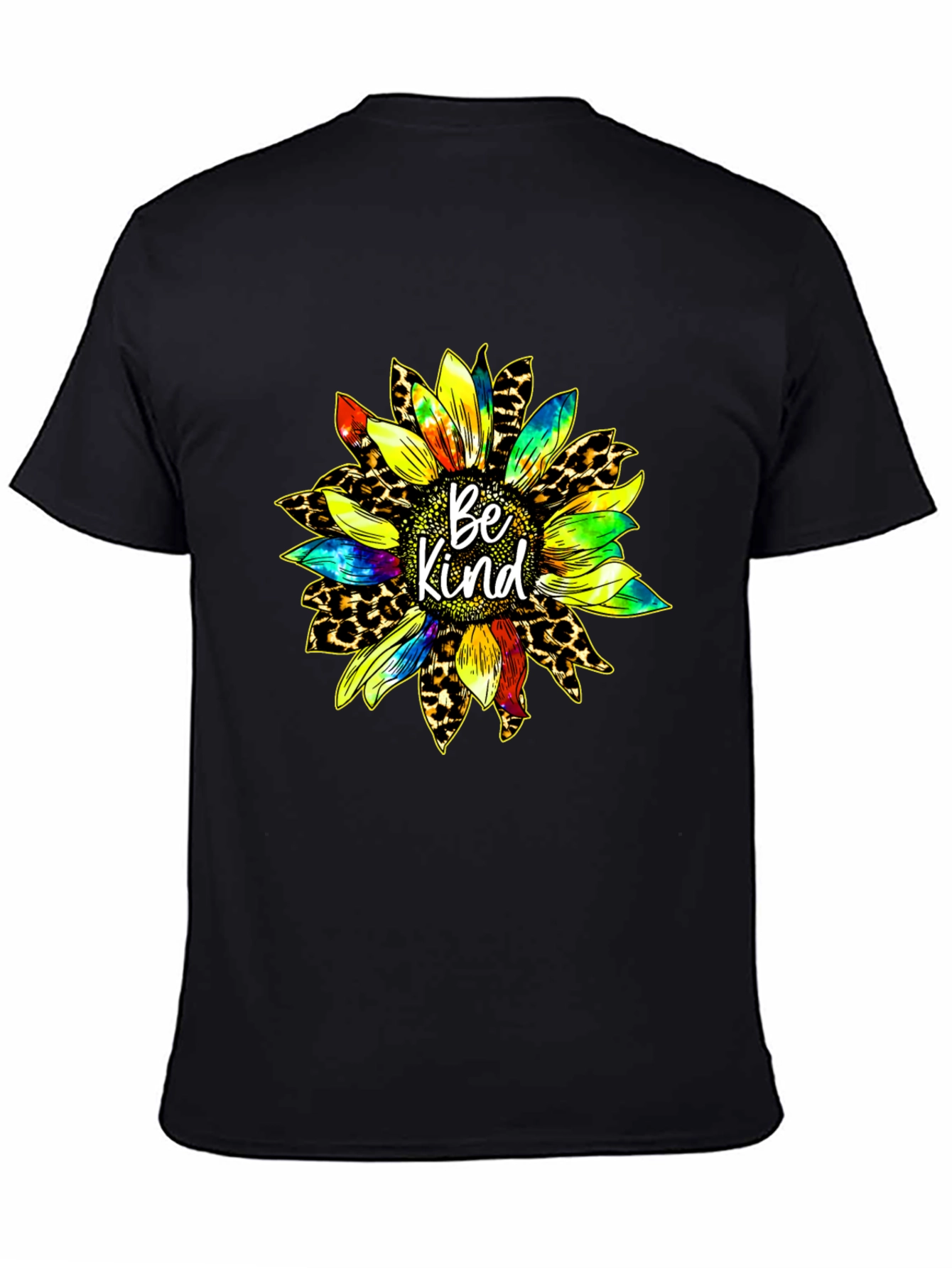 Be Kind Sunflower Graphic T-Shirt
