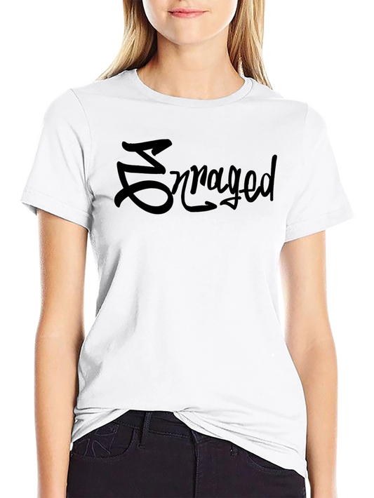 Enraged Graphic Tee - Black Cotton Comfort