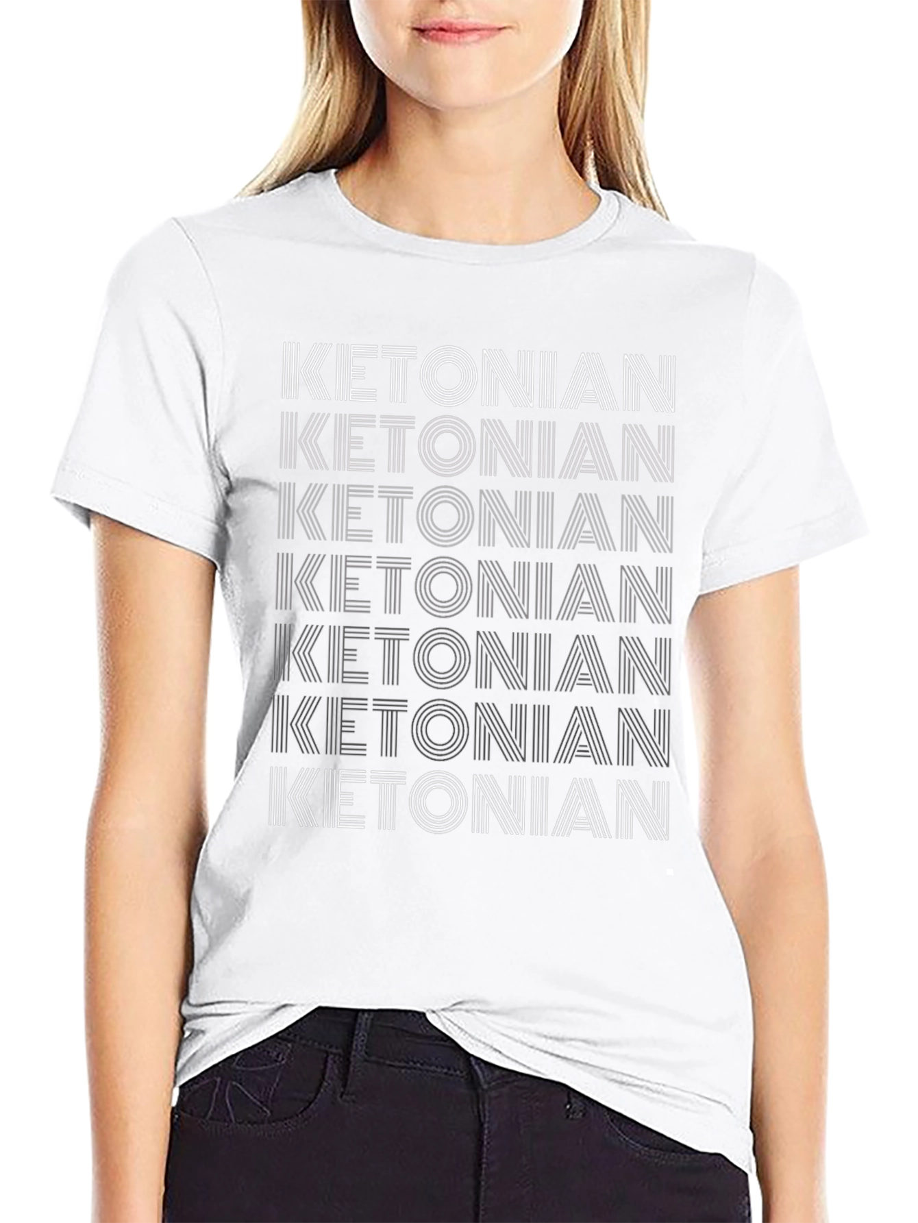 Ketonian Keto Diet T-Shirt - Black Graphic Tee
