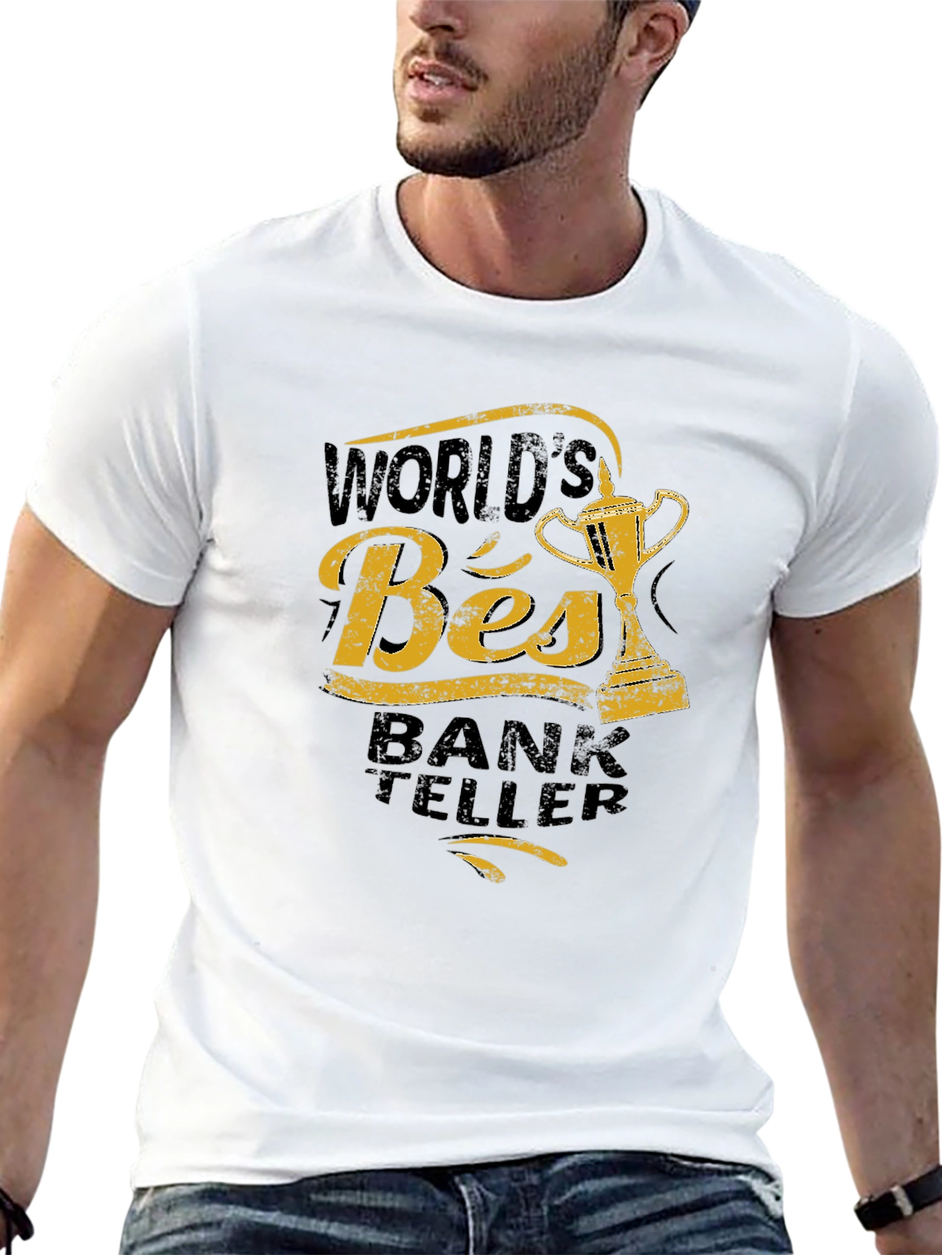 Worlds Best Bank Teller Graphic T-Shirt