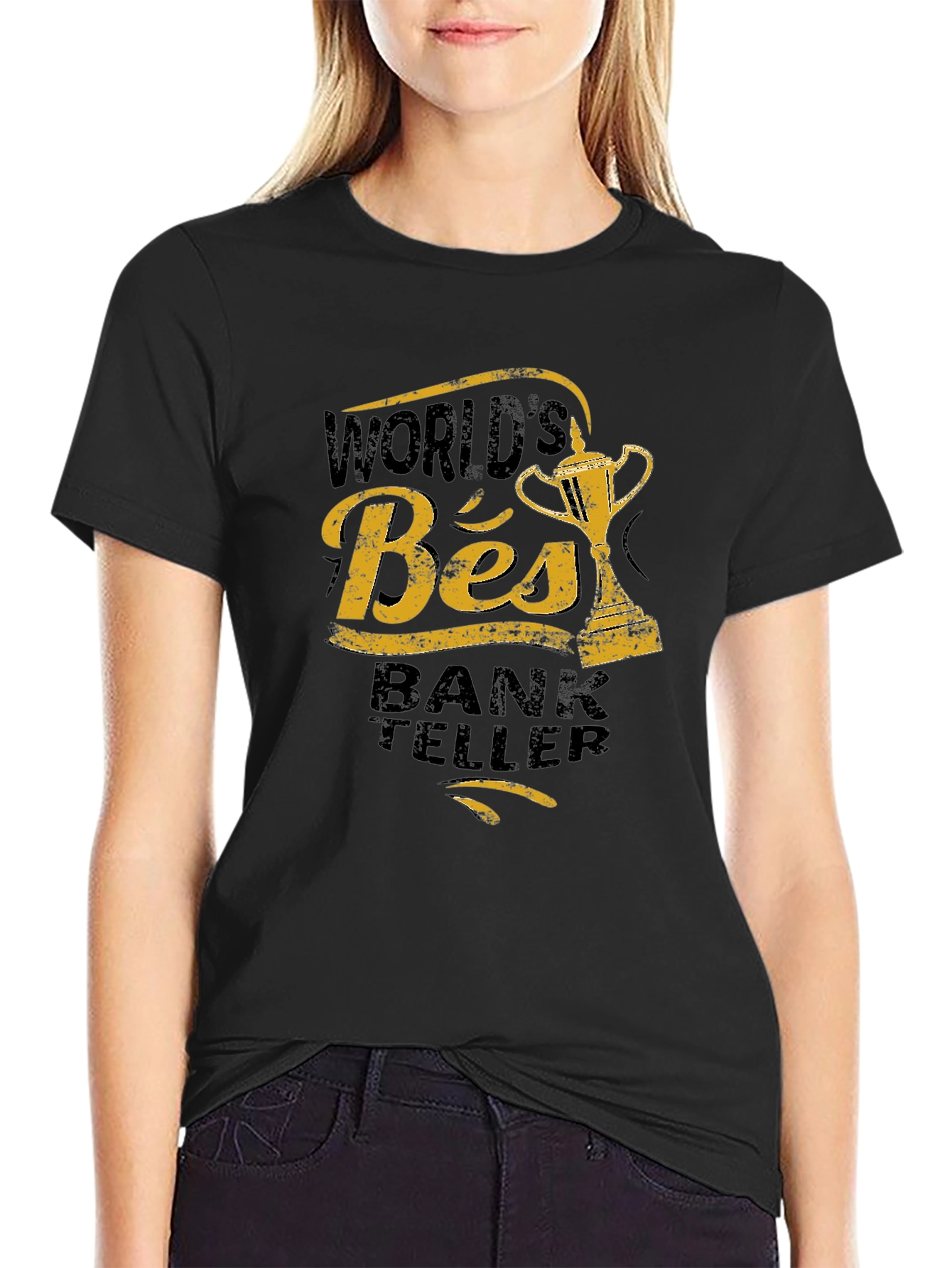 Worlds Best Bank Teller Graphic T-Shirt