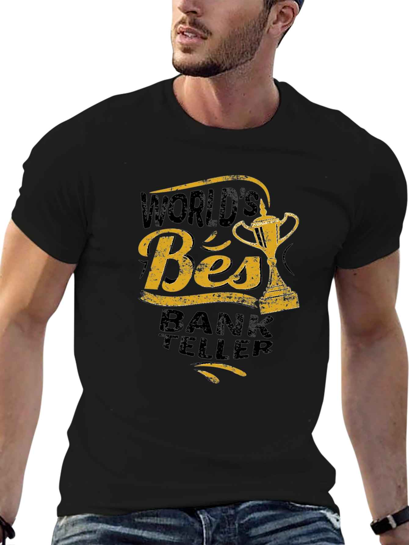 Worlds Best Bank Teller Graphic T-Shirt