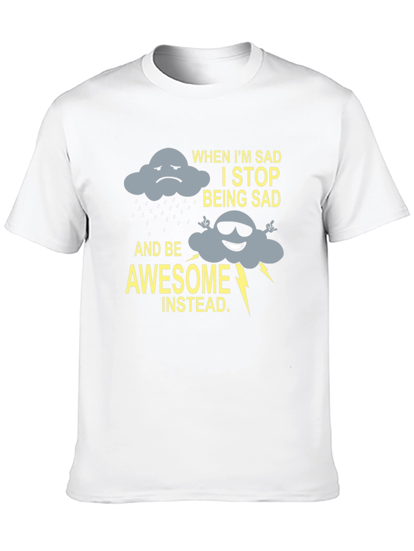 Awesome Instead T-Shirt - Funny Graphic Tee