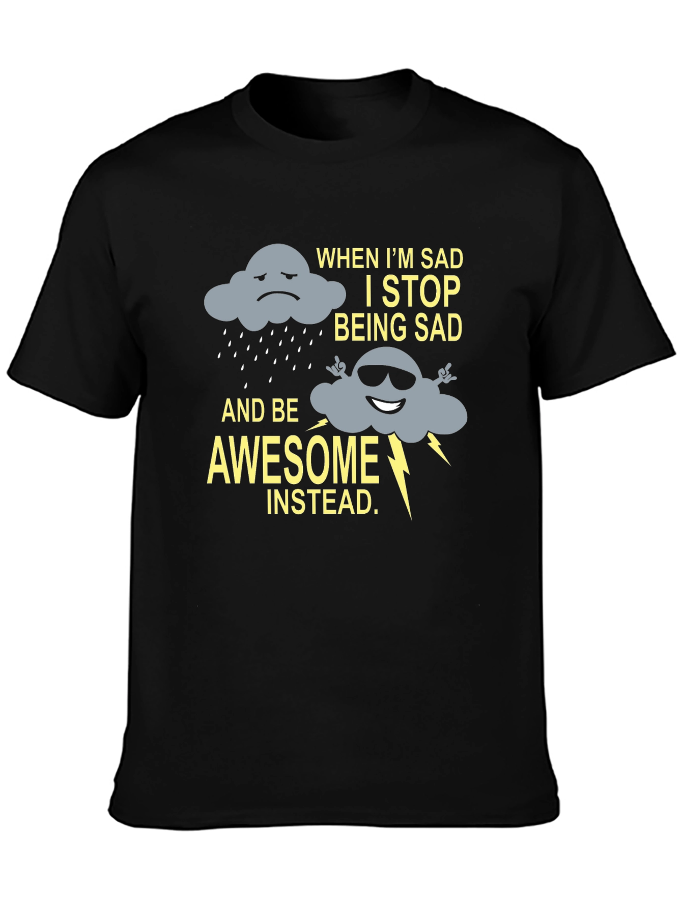 Awesome Instead T-Shirt - Funny Graphic Tee