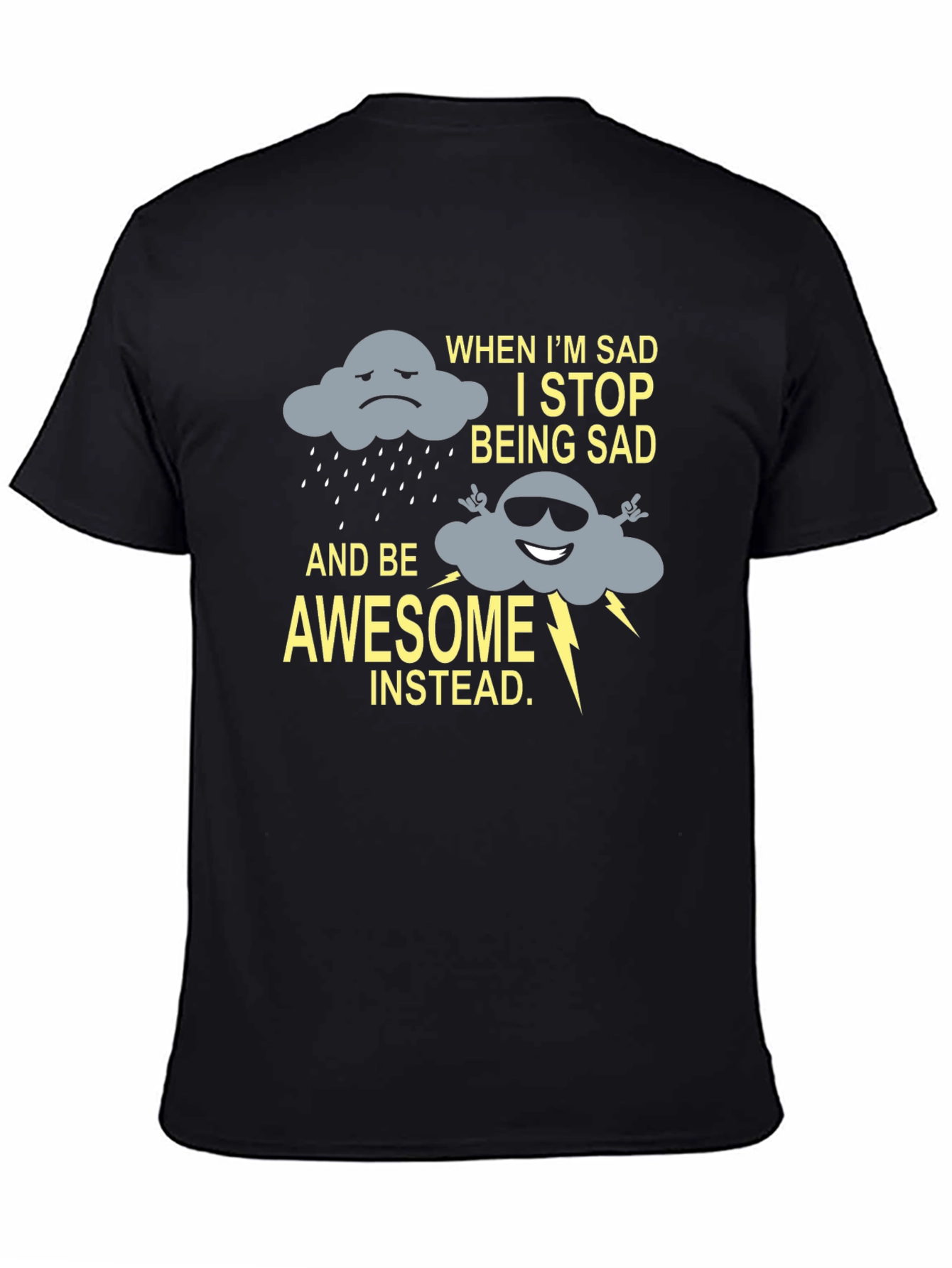 Awesome Instead T-Shirt - Funny Graphic Tee