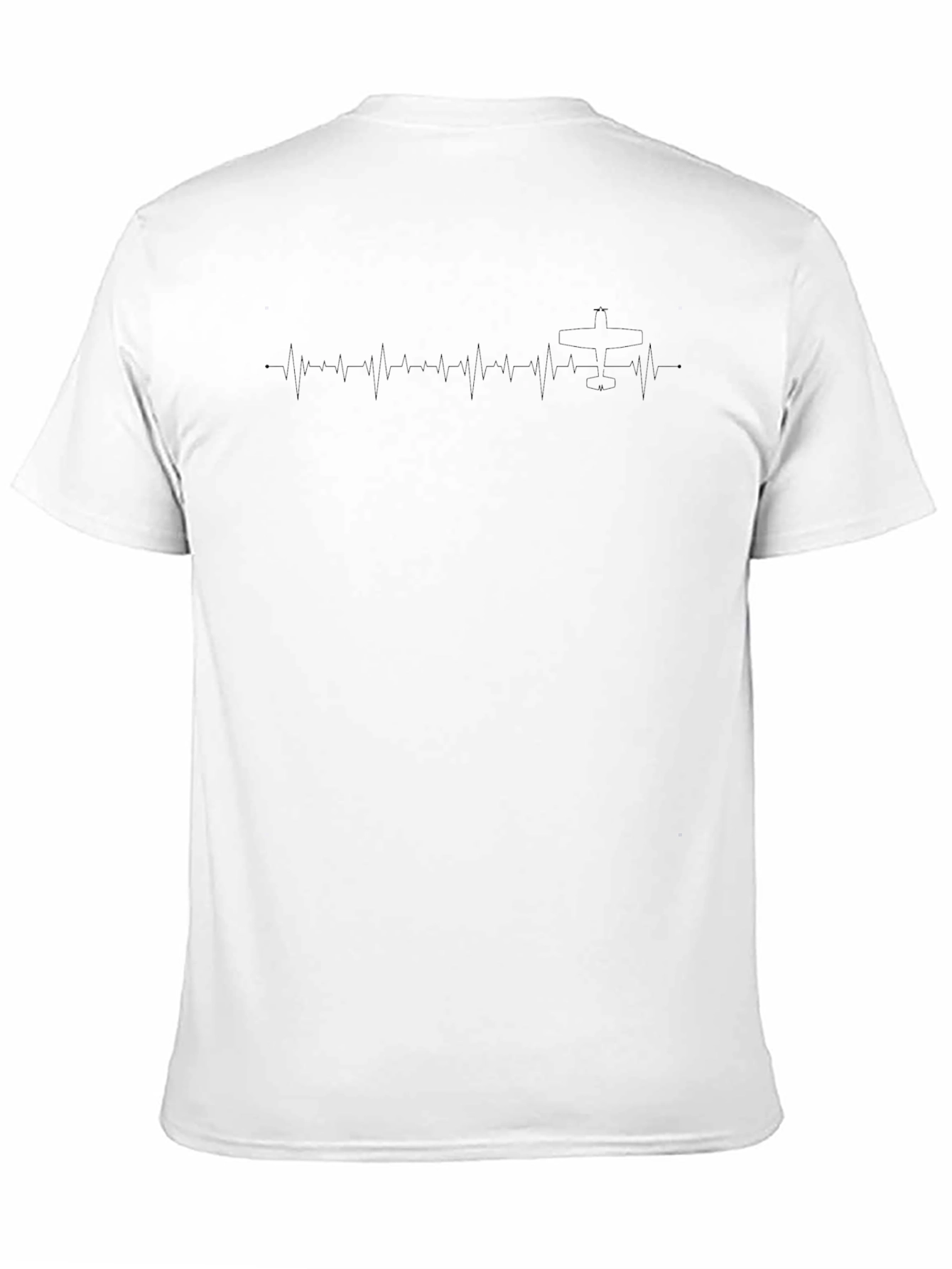 Black Turntable Heartbeat T-Shirt