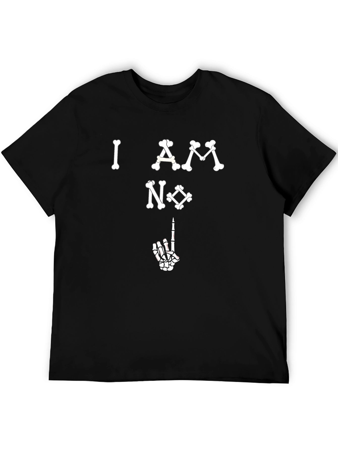 Skeleton Bone I AM No. 1 Graphic T-Shirt