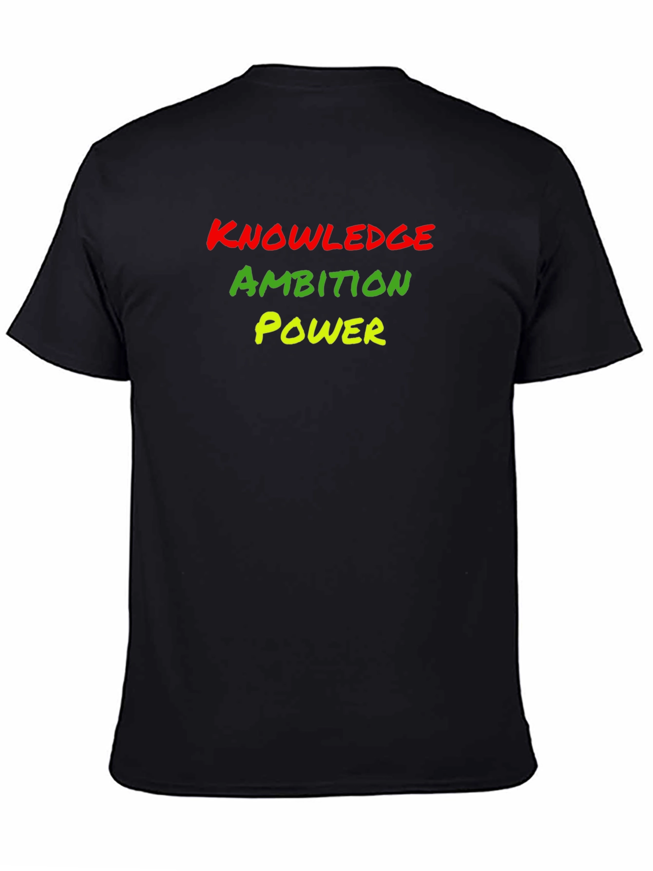 Knowledge Ambition Power Graphic Tee