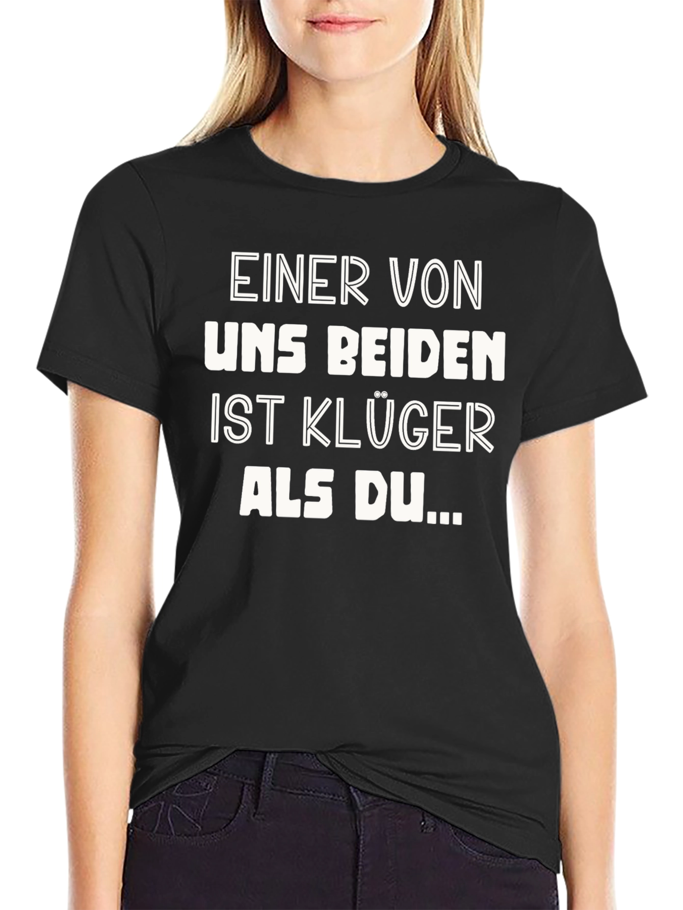 Funny German Slogan T-Shirt: Smarter Than You