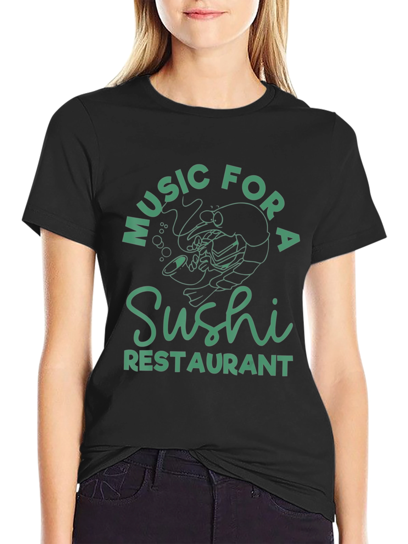 Music for a Sushi Restaurant Graphic Tee