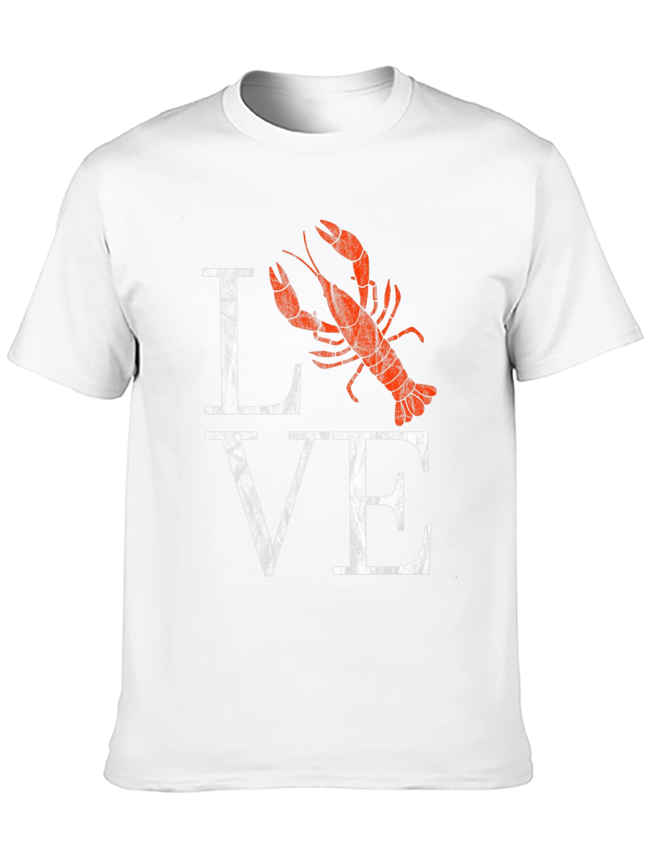 Love Lobster Graphic T-Shirt - Casual Cotton Tee