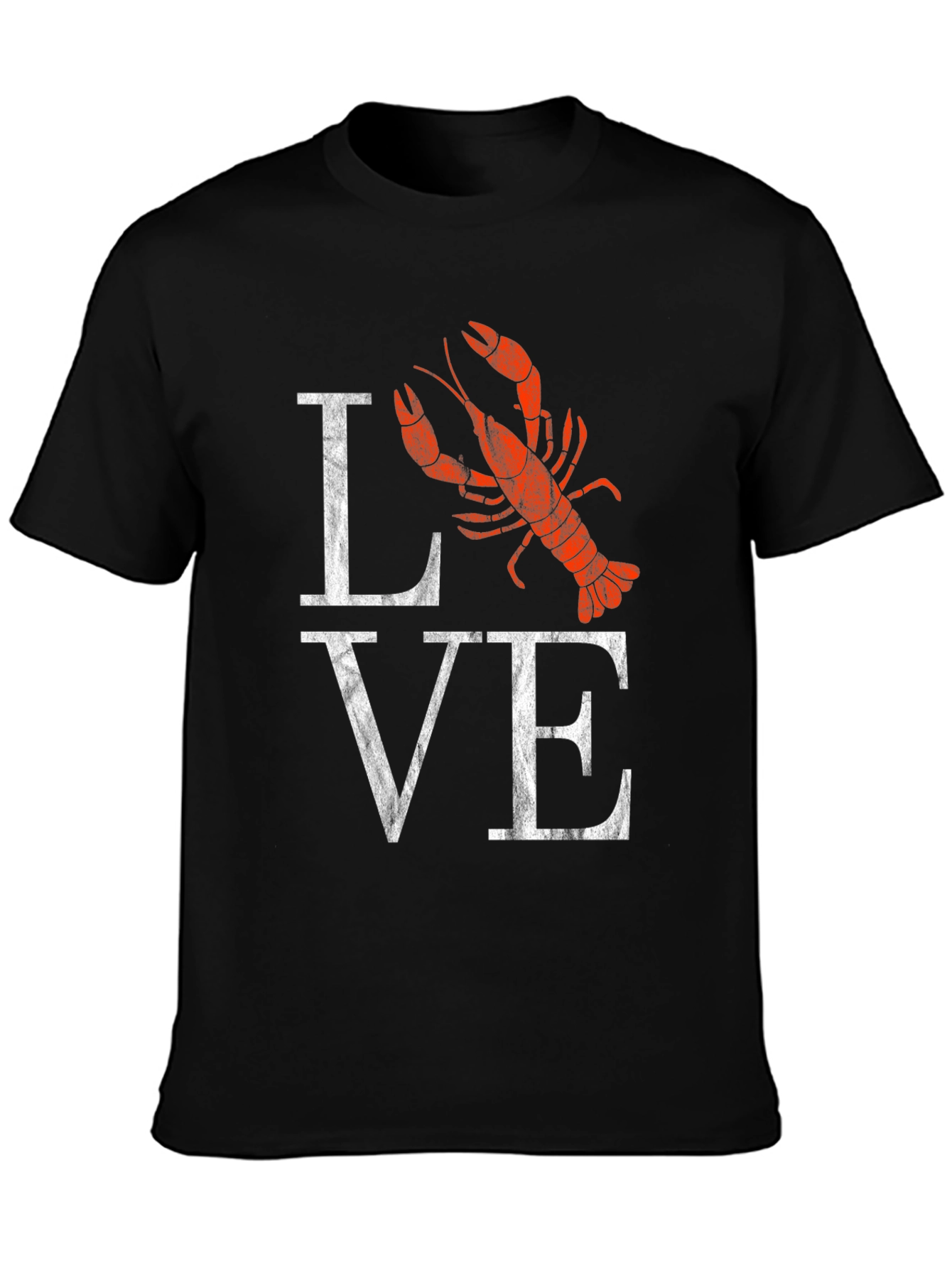 Love Lobster Graphic T-Shirt - Casual Cotton Tee
