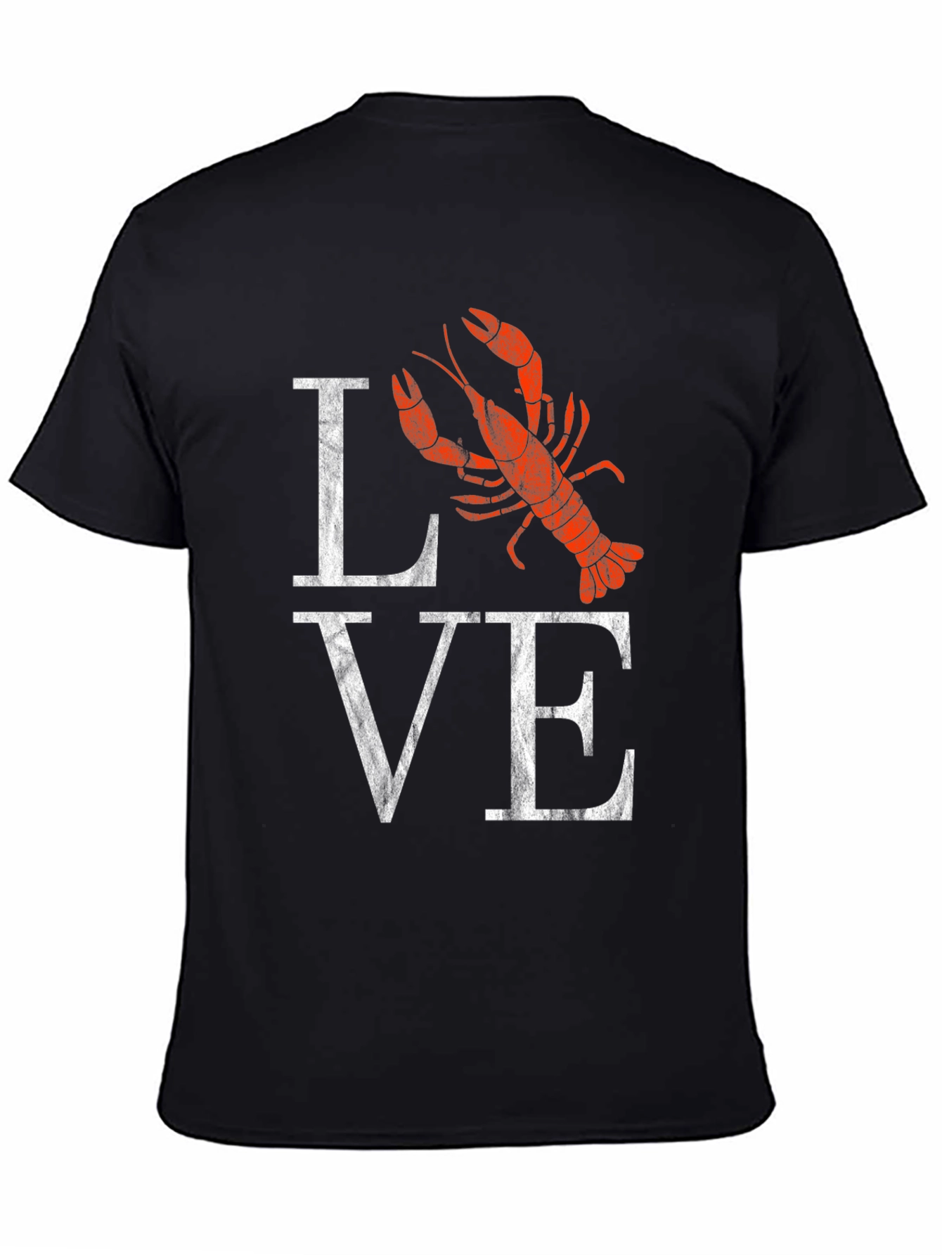 Love Lobster Graphic T-Shirt - Casual Cotton Tee