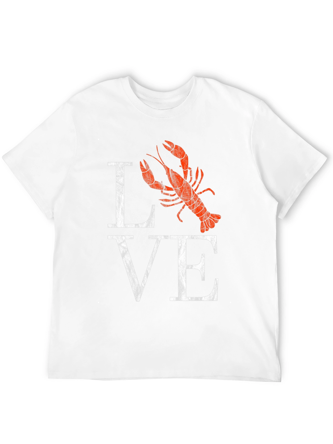 Love Lobster Graphic T-Shirt - Casual Cotton Tee