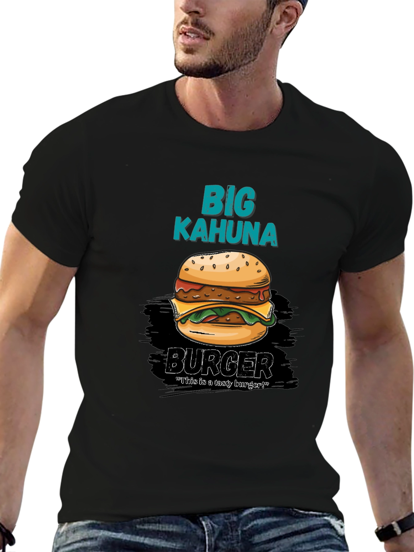 Big Kahuna Burger Graphic T-Shirt - Tasty & Fun