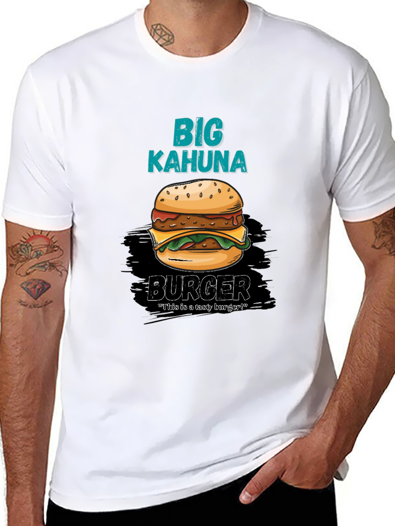 Big Kahuna Burger Graphic T-Shirt - Tasty & Fun