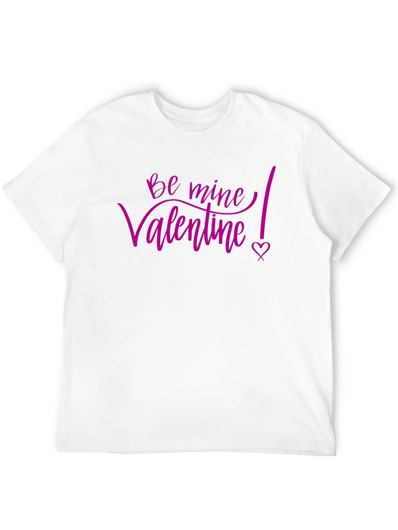 Be Mine Valentine T-Shirt - Black