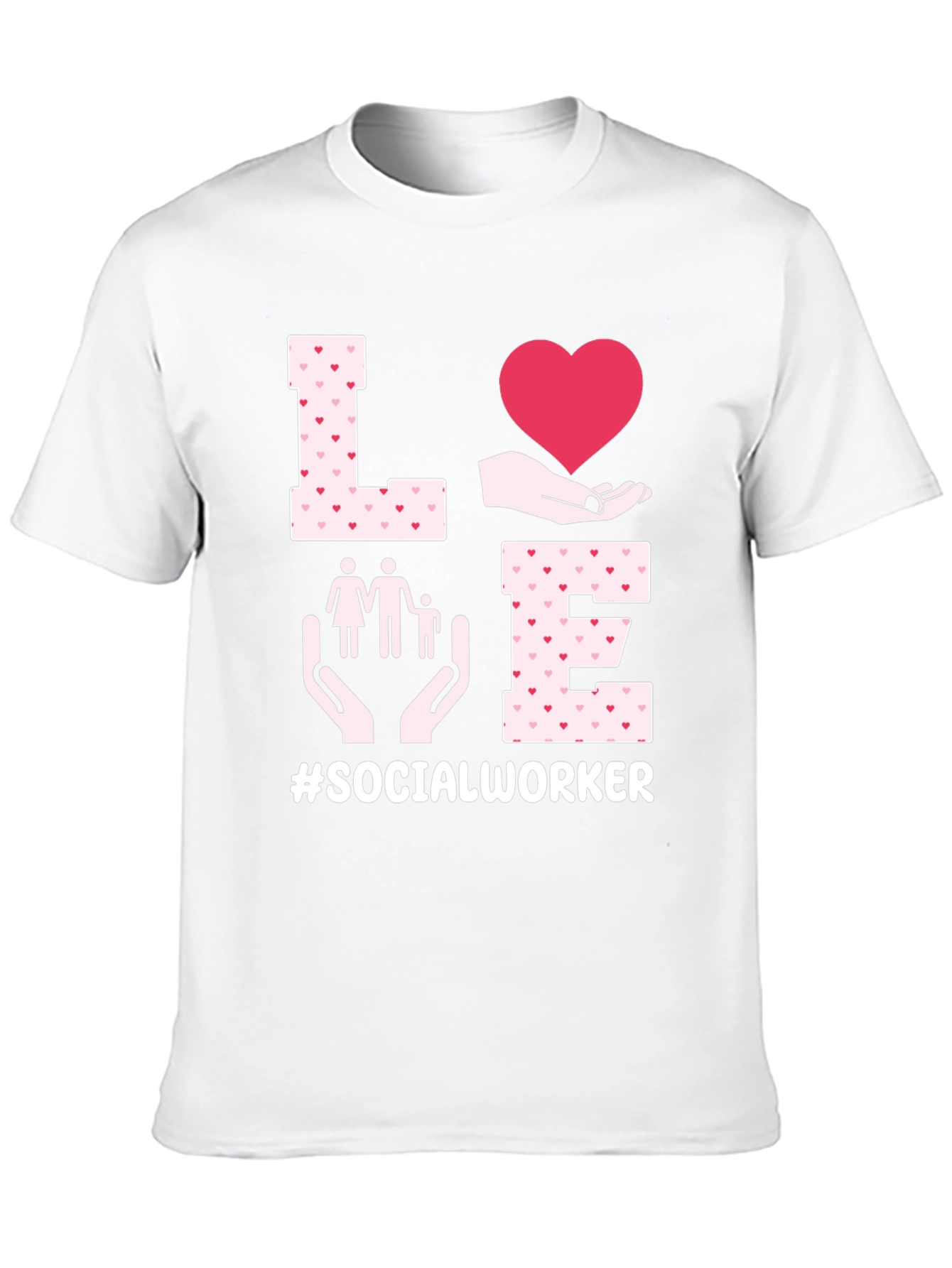 Love Social Worker Graphic Tee