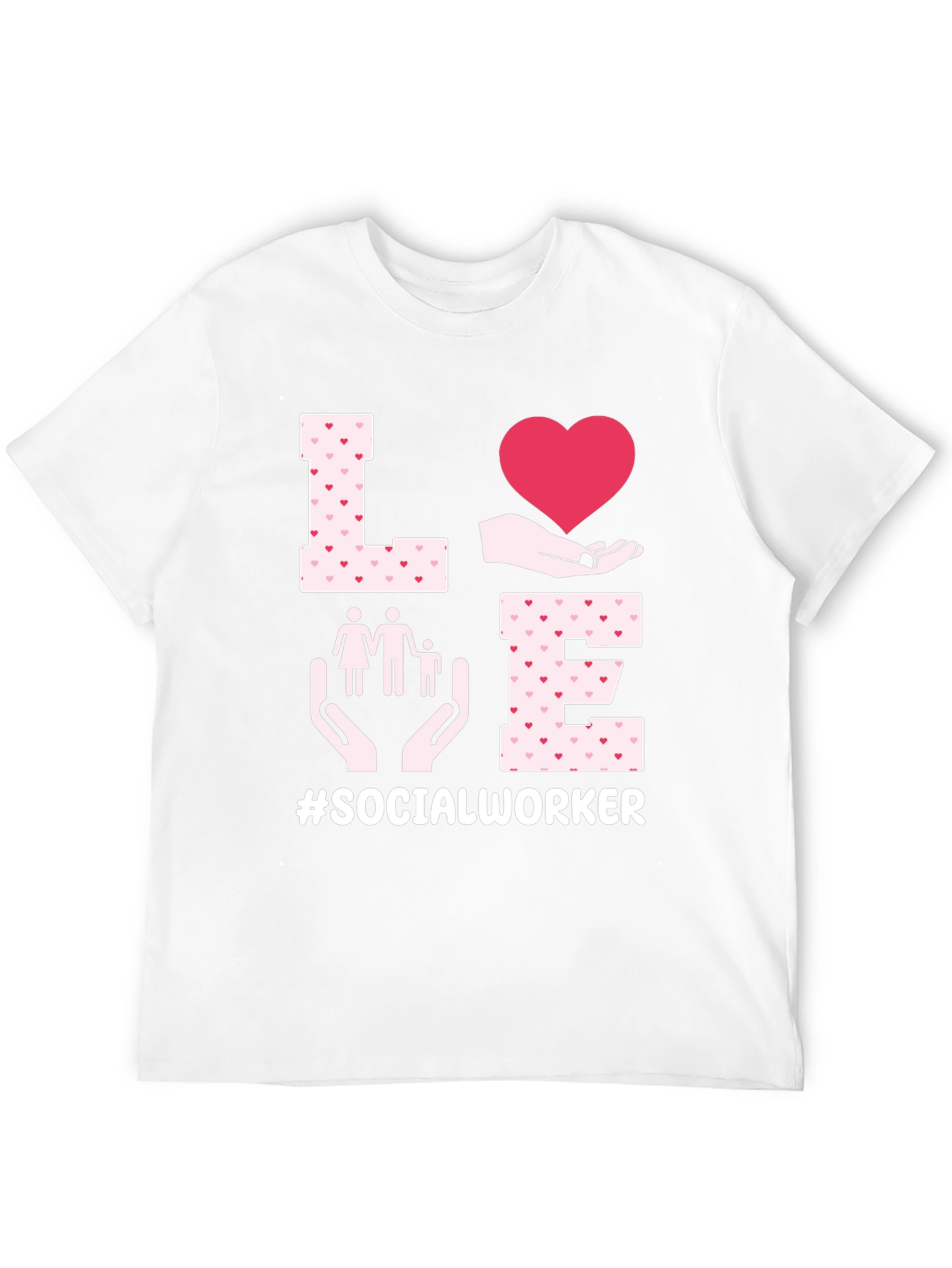 Love Social Worker Graphic Tee