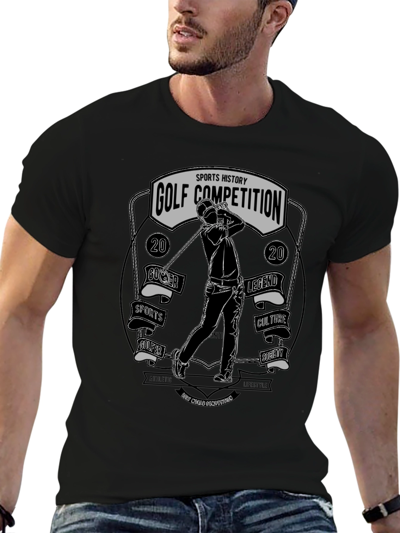 Golf Competition Graphic T-Shirt