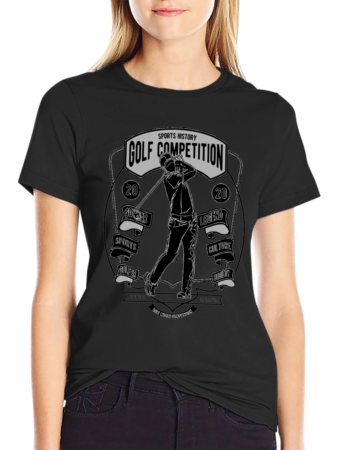 Golf Competition Graphic T-Shirt