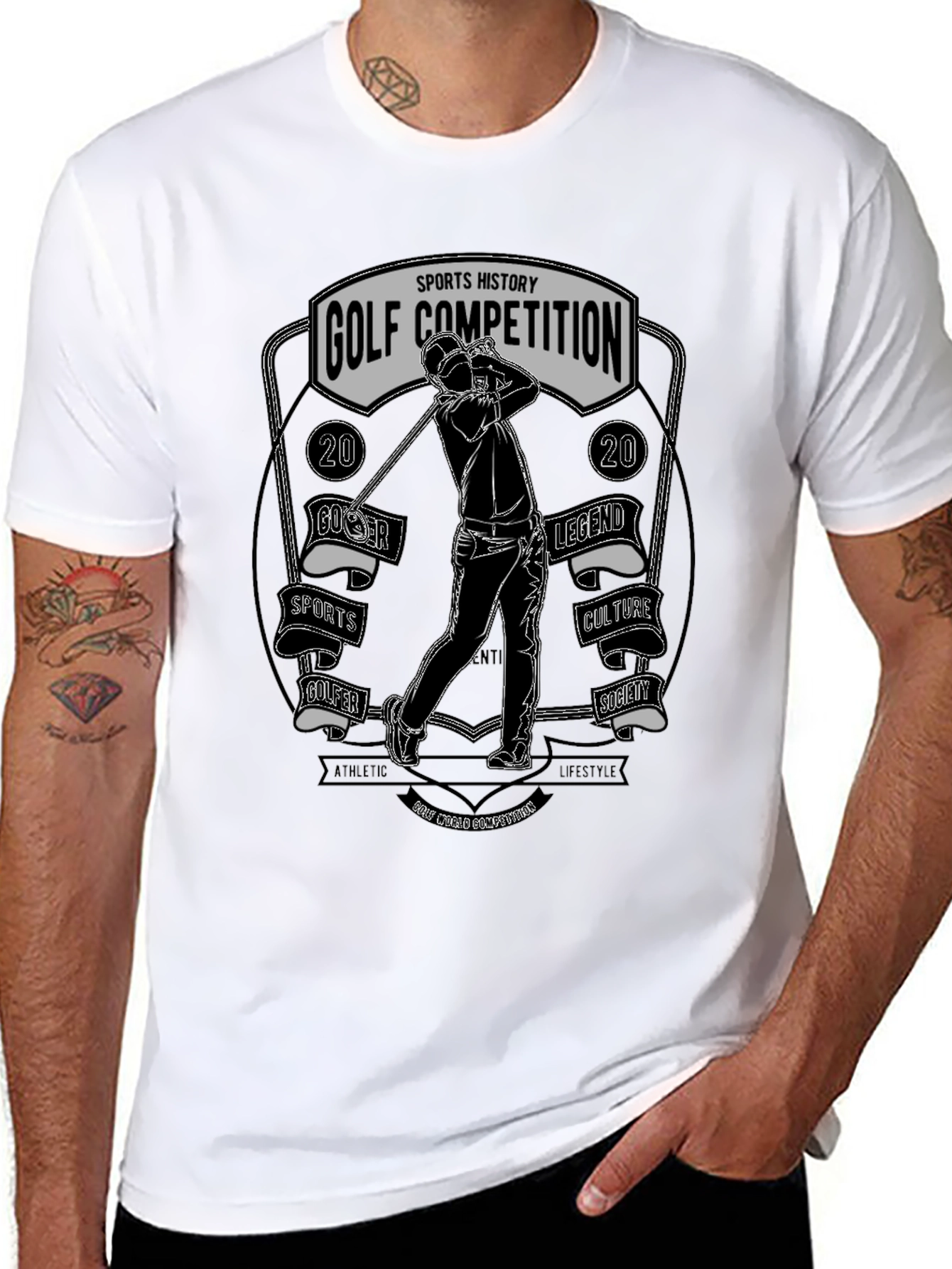Golf Competition Graphic T-Shirt