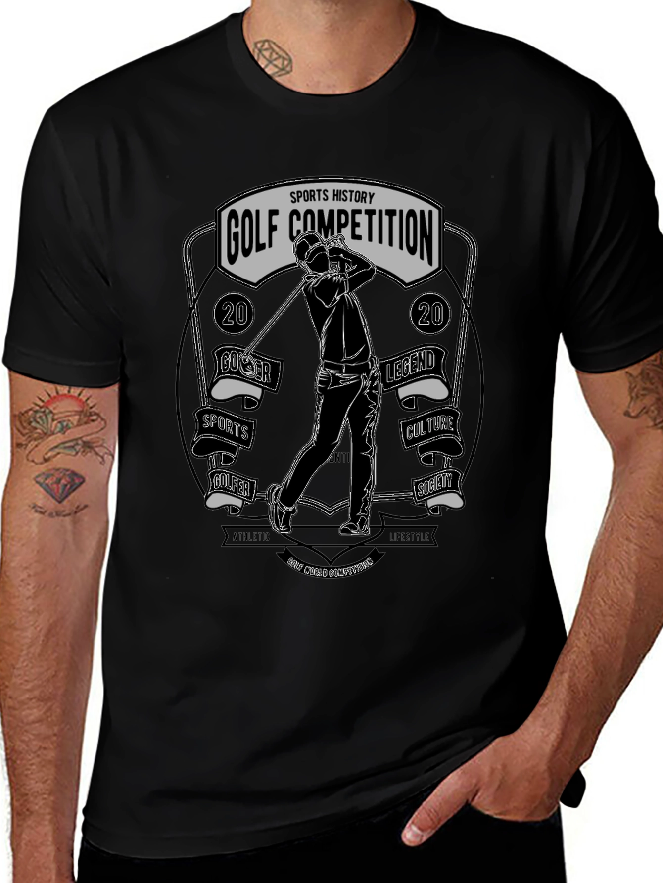 Golf Competition Graphic T-Shirt
